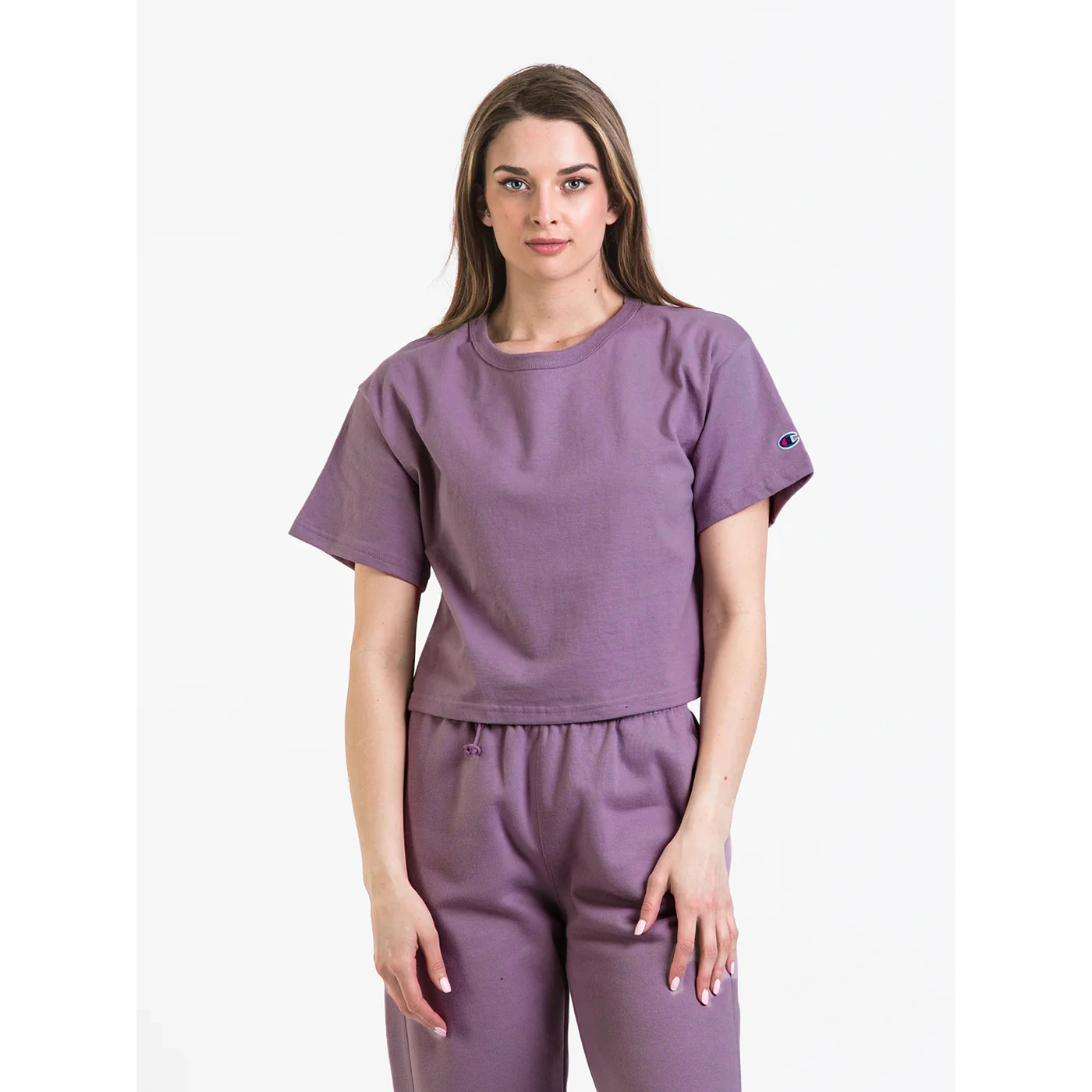 Muave Cropped Tshirt | Montivo Pakistan