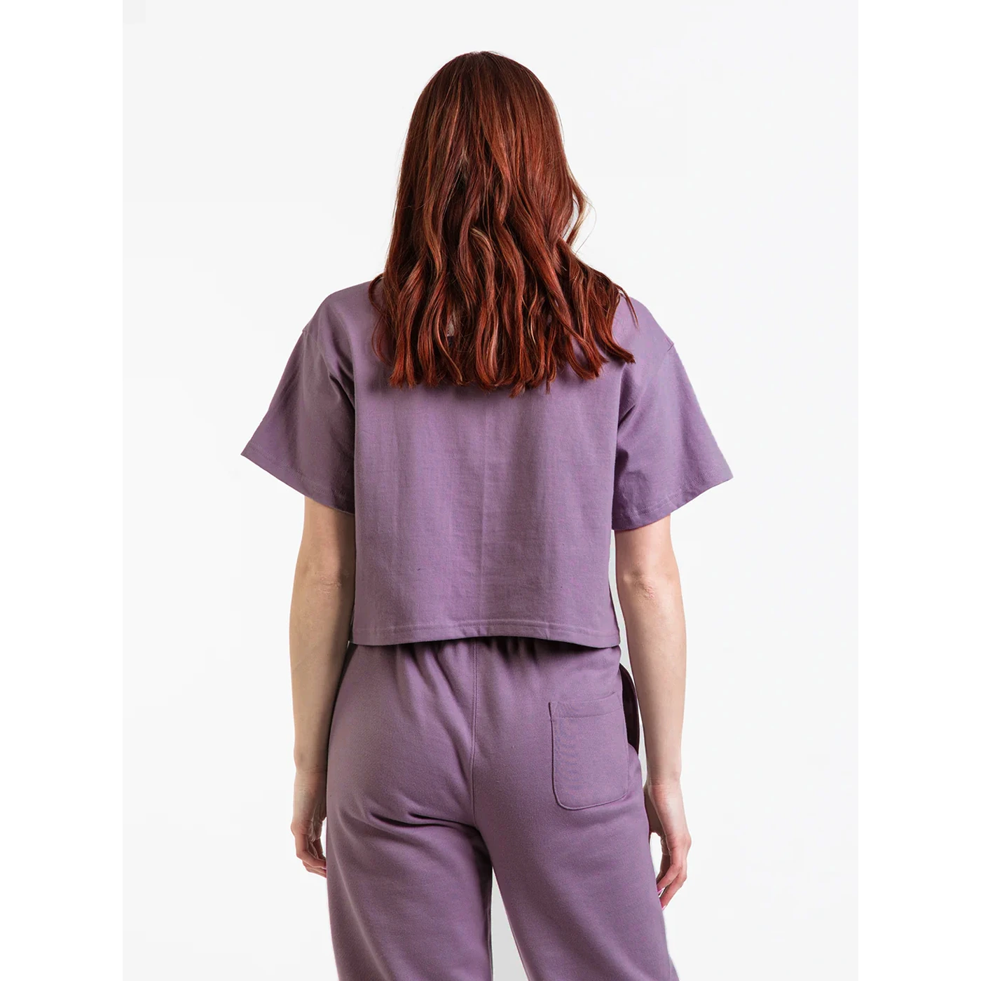 Muave Cropped Tshirt | Montivo Pakistan