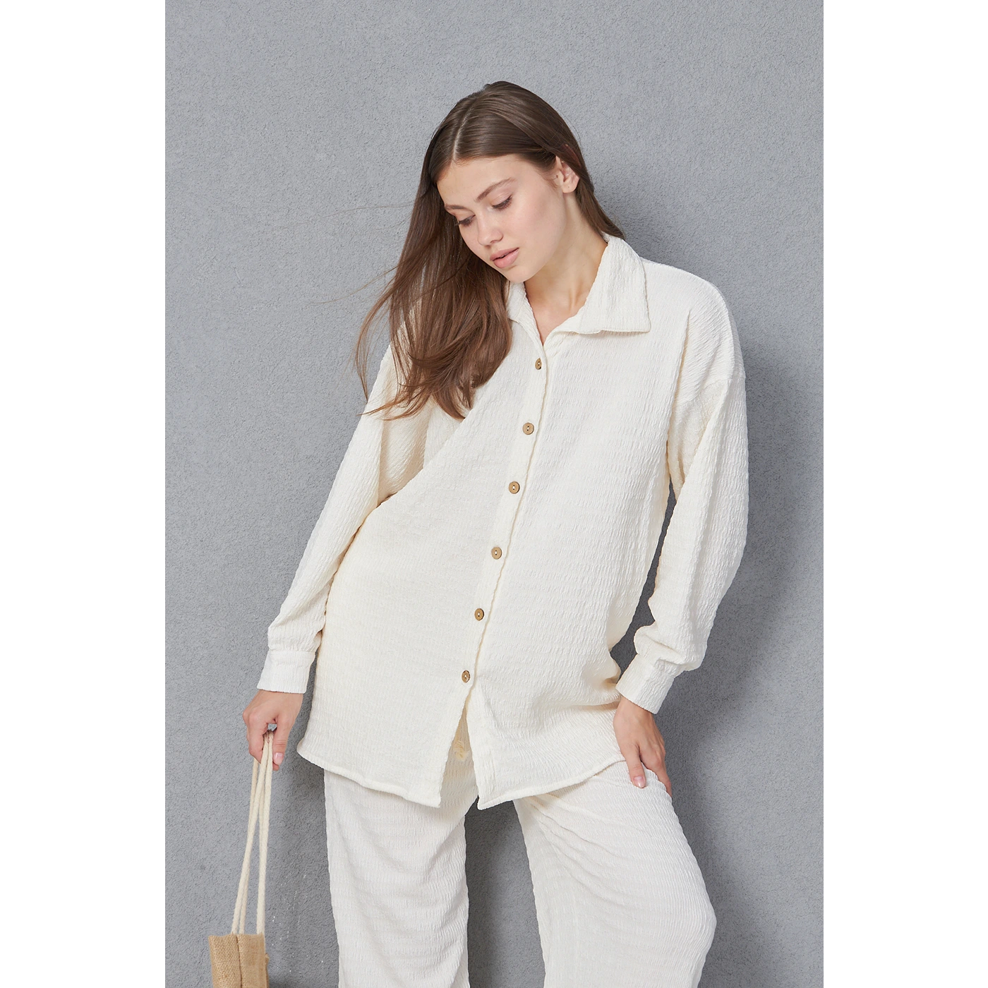 Cream Aura Co-ord Set | Montivo Pakistan