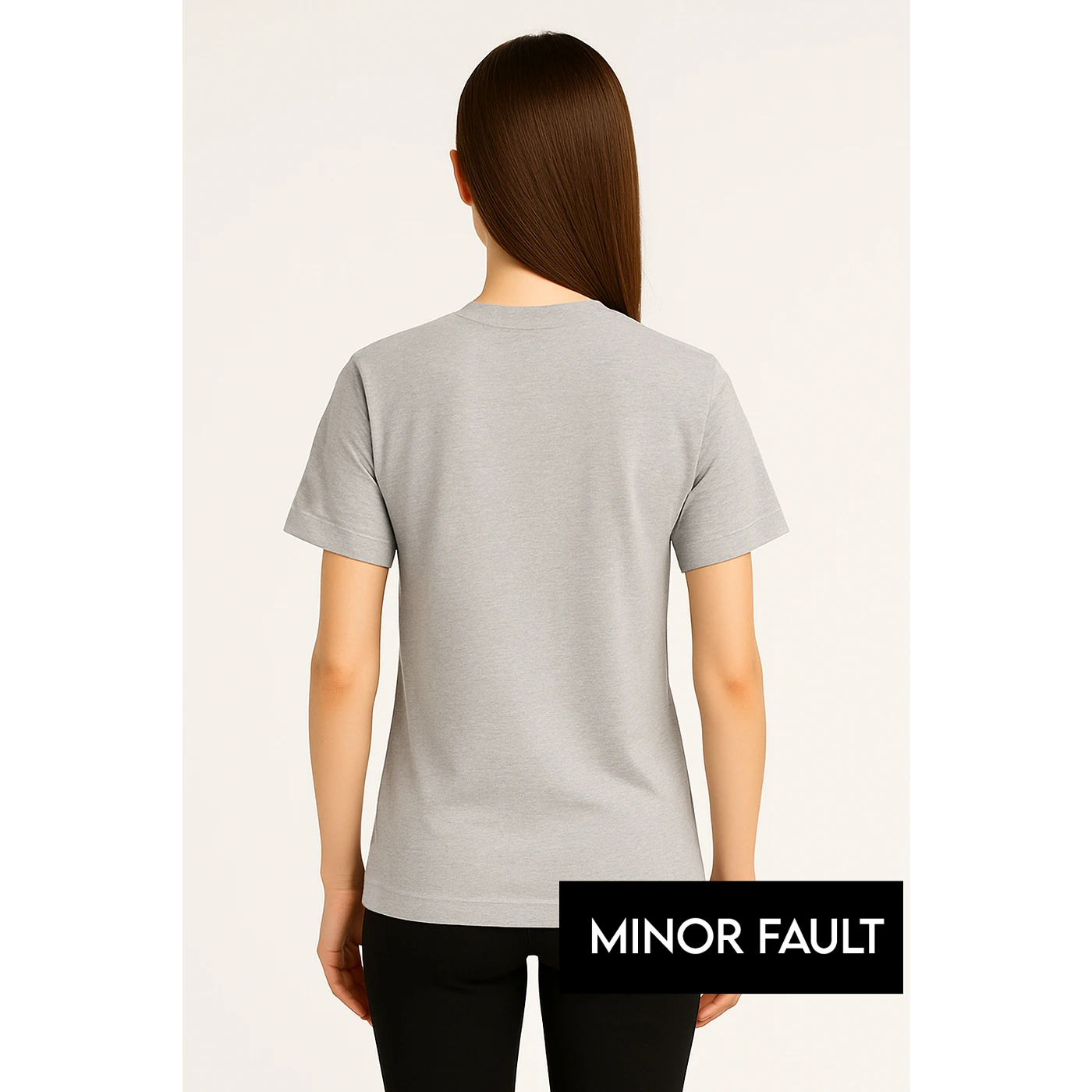 (Minor Fault) Grey Printed Oversized Tshirt | Montivo Pakistan