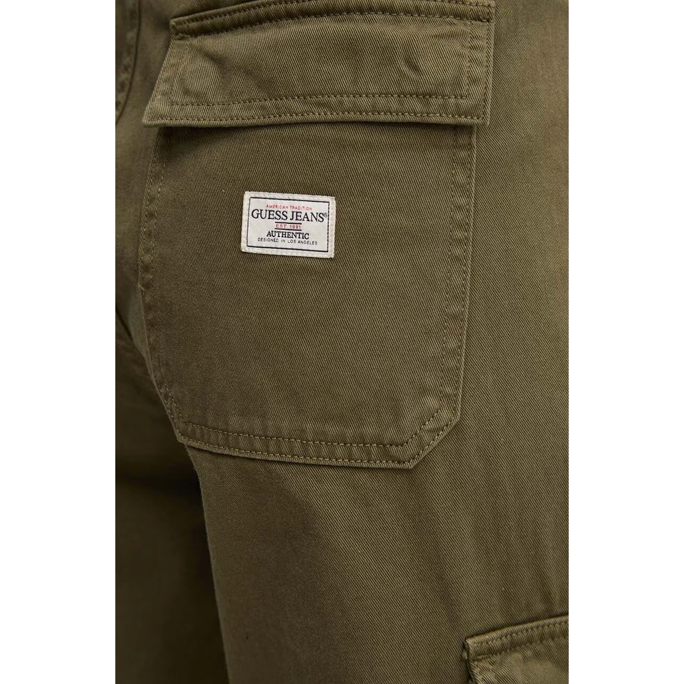 High Waist Olive Cargo Jeans | Montivo Pakistan