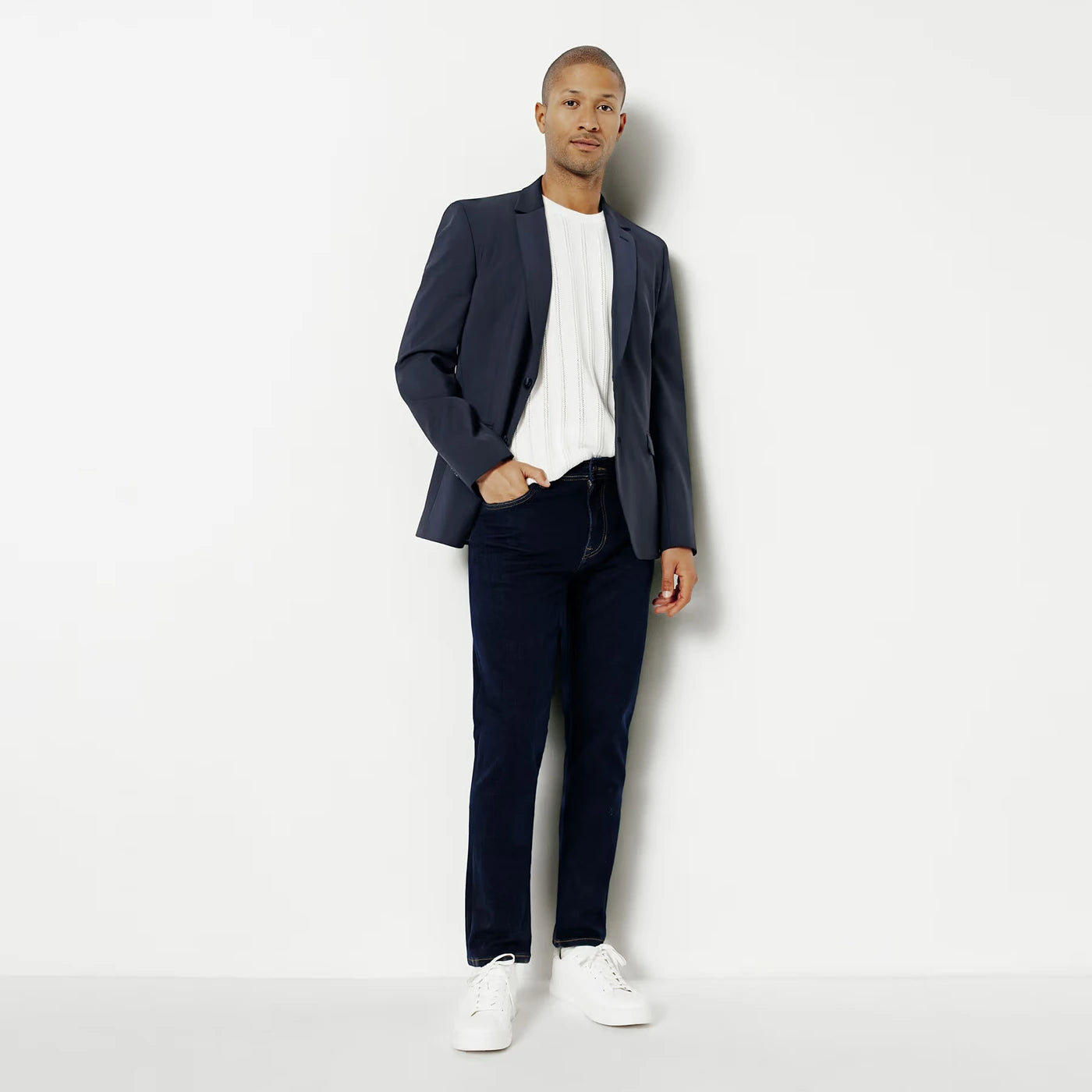 Dark Blue Slim Fit Jeans | Montivo Pakistan