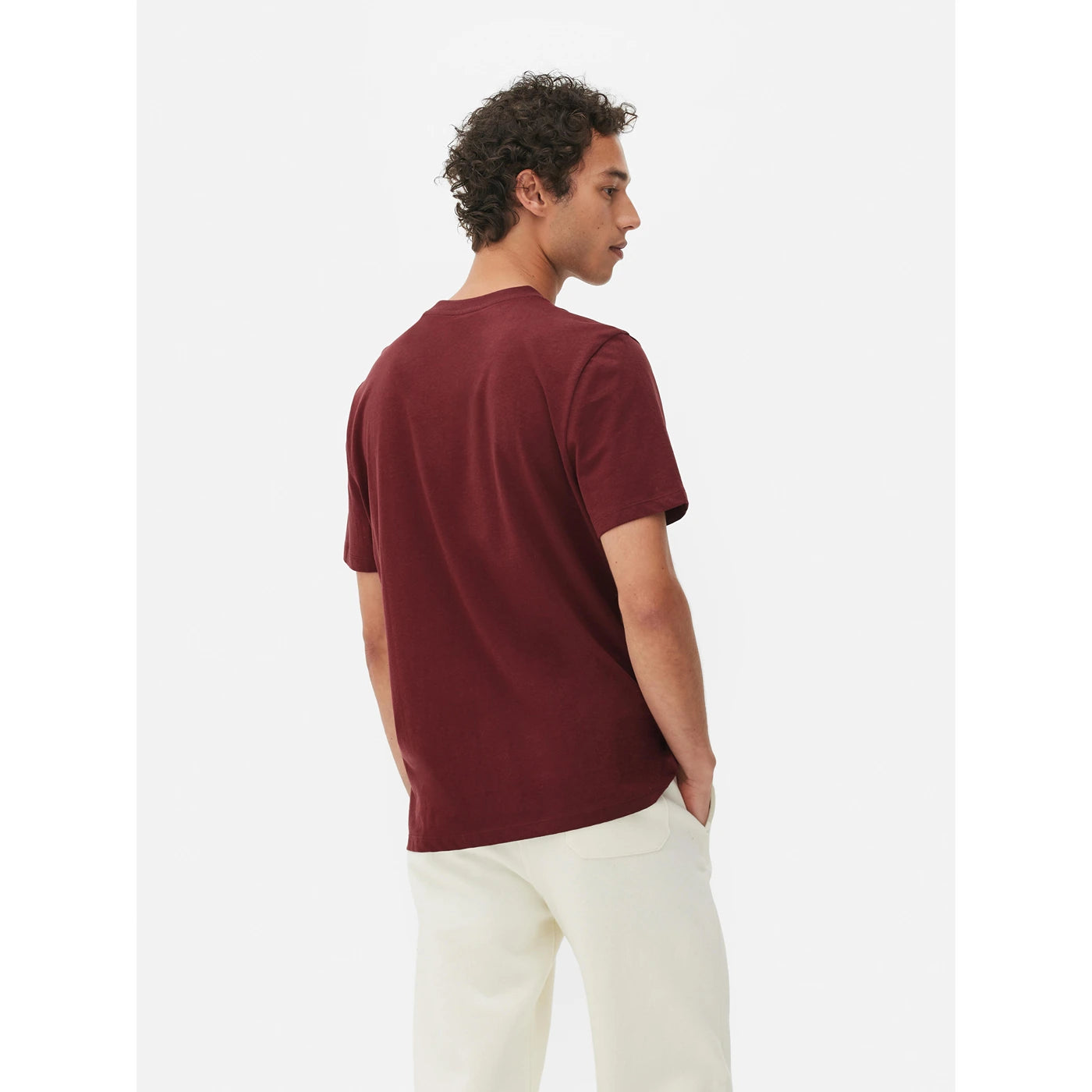 PMK Burgundy Graphic Regular Fit Tshirt | Montivo Pakistan