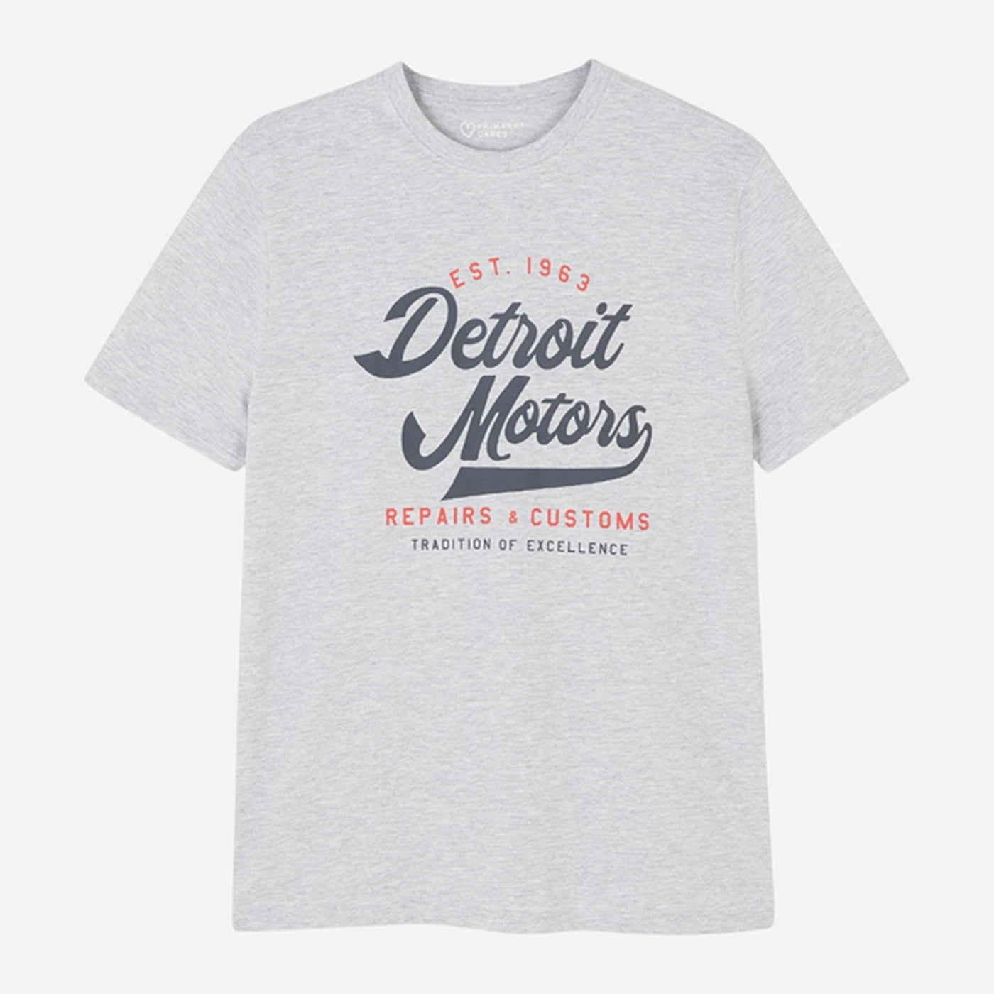 PMK Grey Graphic Regular Fit Tshirt | Montivo Pakistan