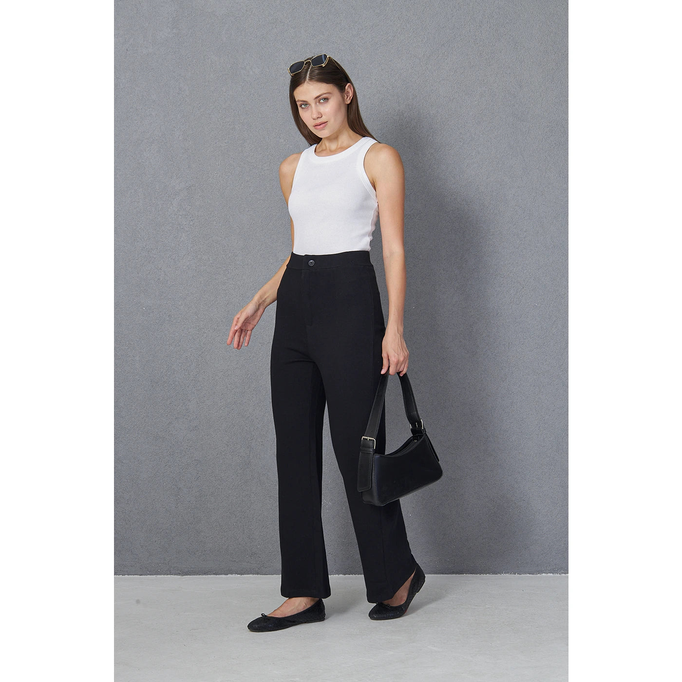 Black Wide Leg Pants | Montivo Pakistan