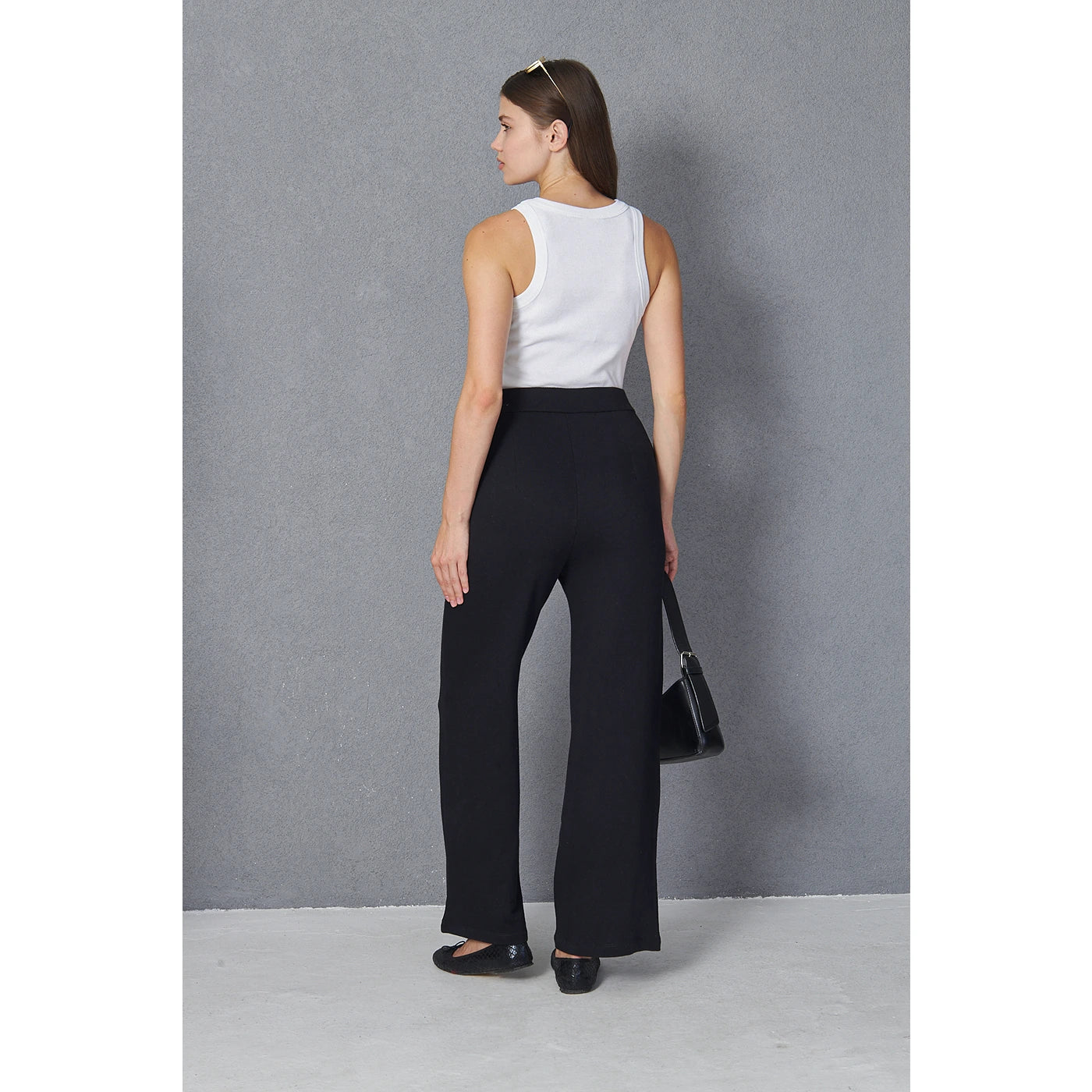 Black Wide Leg Pants | Montivo Pakistan