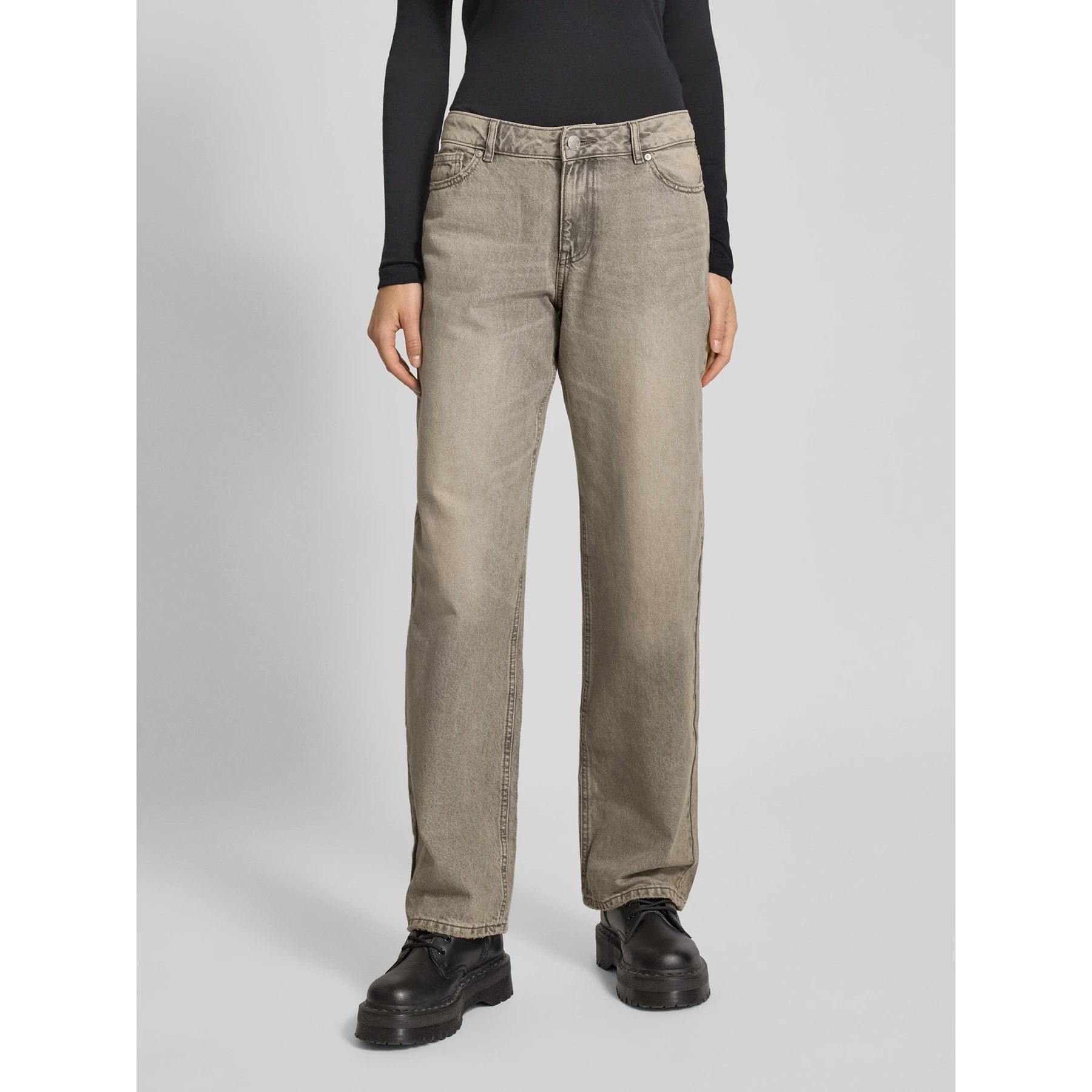 Vintage Grey Baggy Fit Jeans | Montivo Pakistan