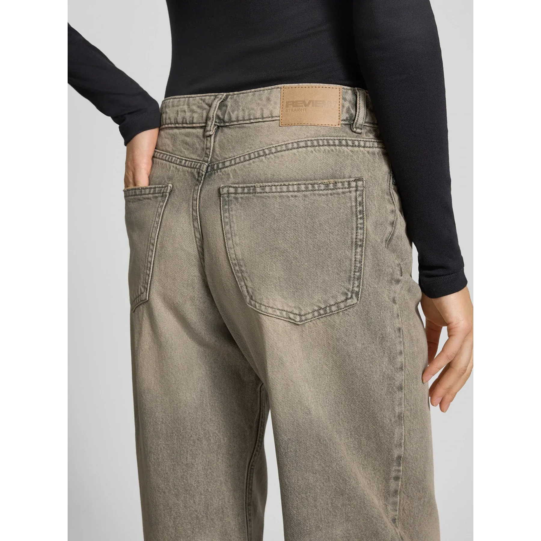 Vintage Grey Baggy Fit Jeans | Montivo Pakistan