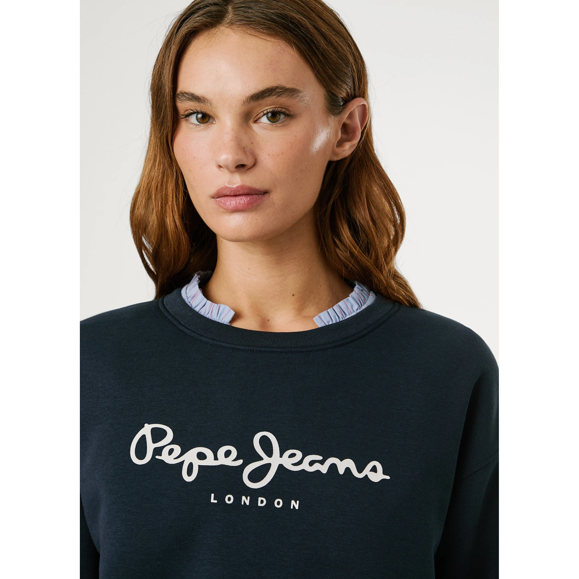 Navy Pepe Printed Sweatshirt | Montivo Pakistan