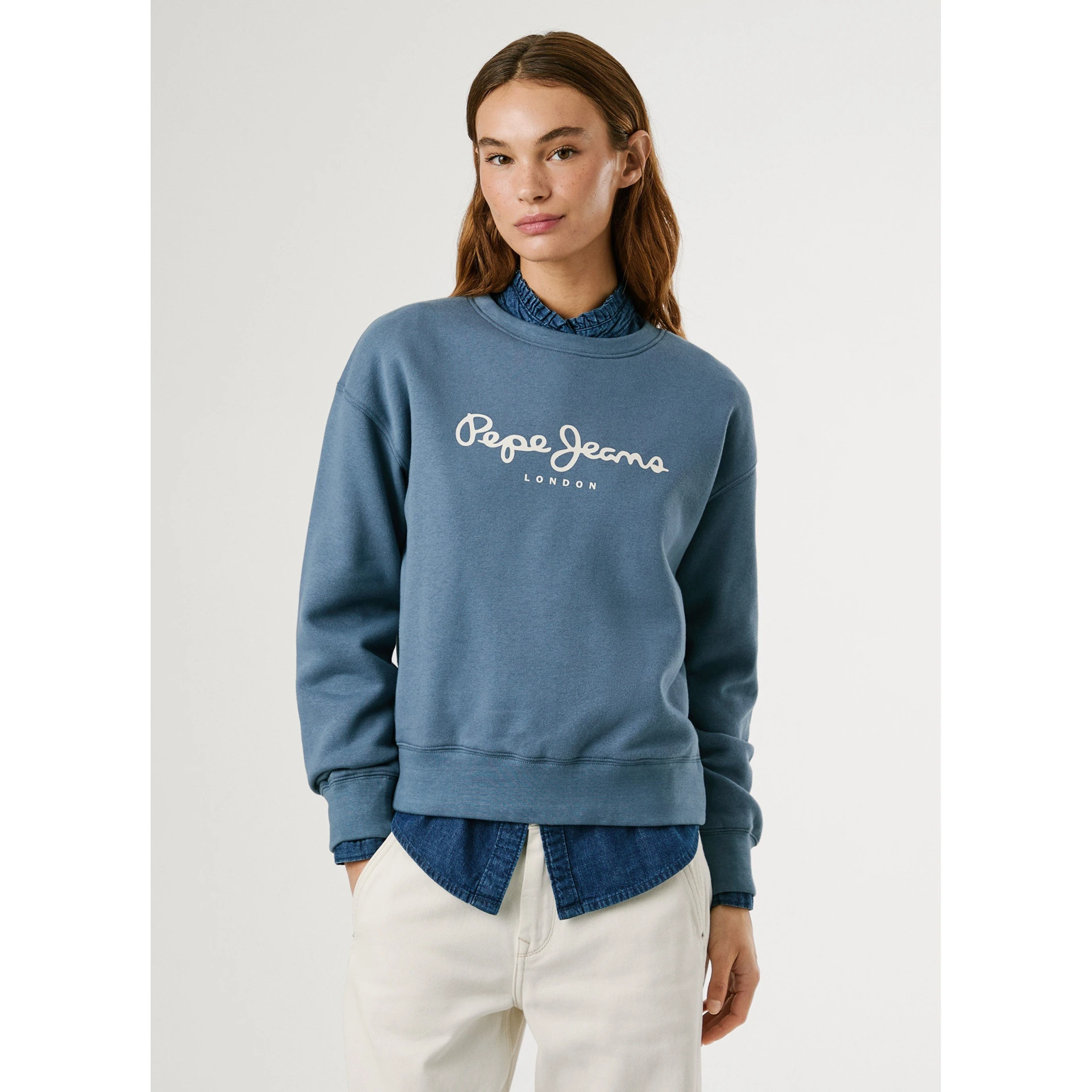 Blue Pepe Printed Sweatshirt | Montivo Pakistan