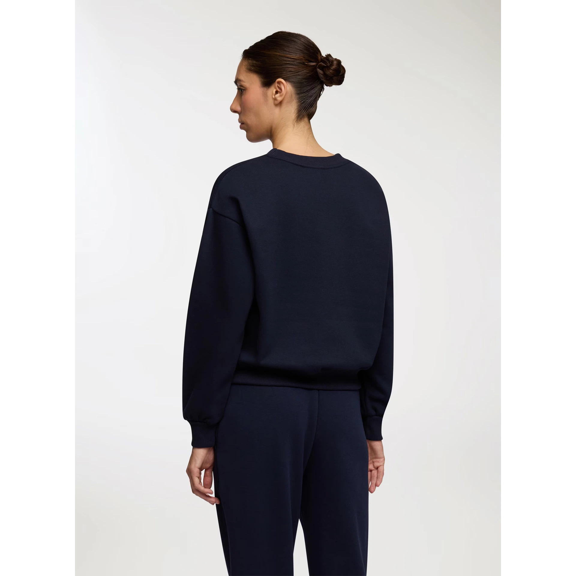 Navy Oversized Basic Sweatshirt | Montivo Pakistan