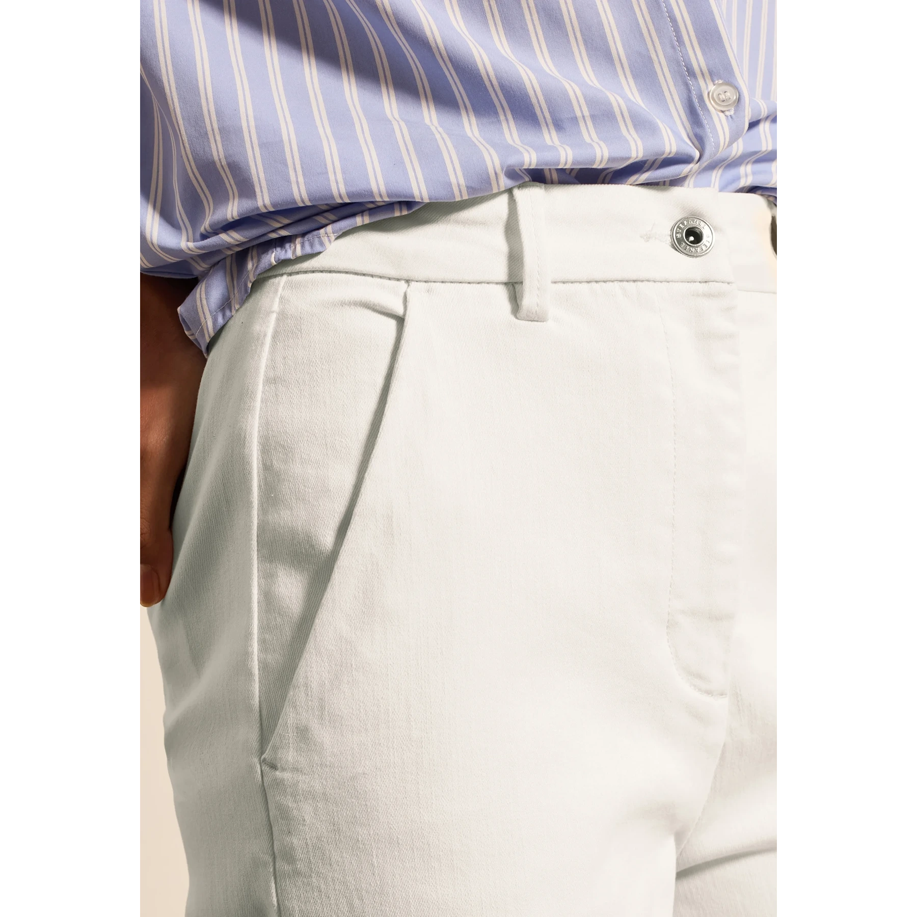 White Palazzo Flared Wide Leg Jeans | Montivo Pakistan