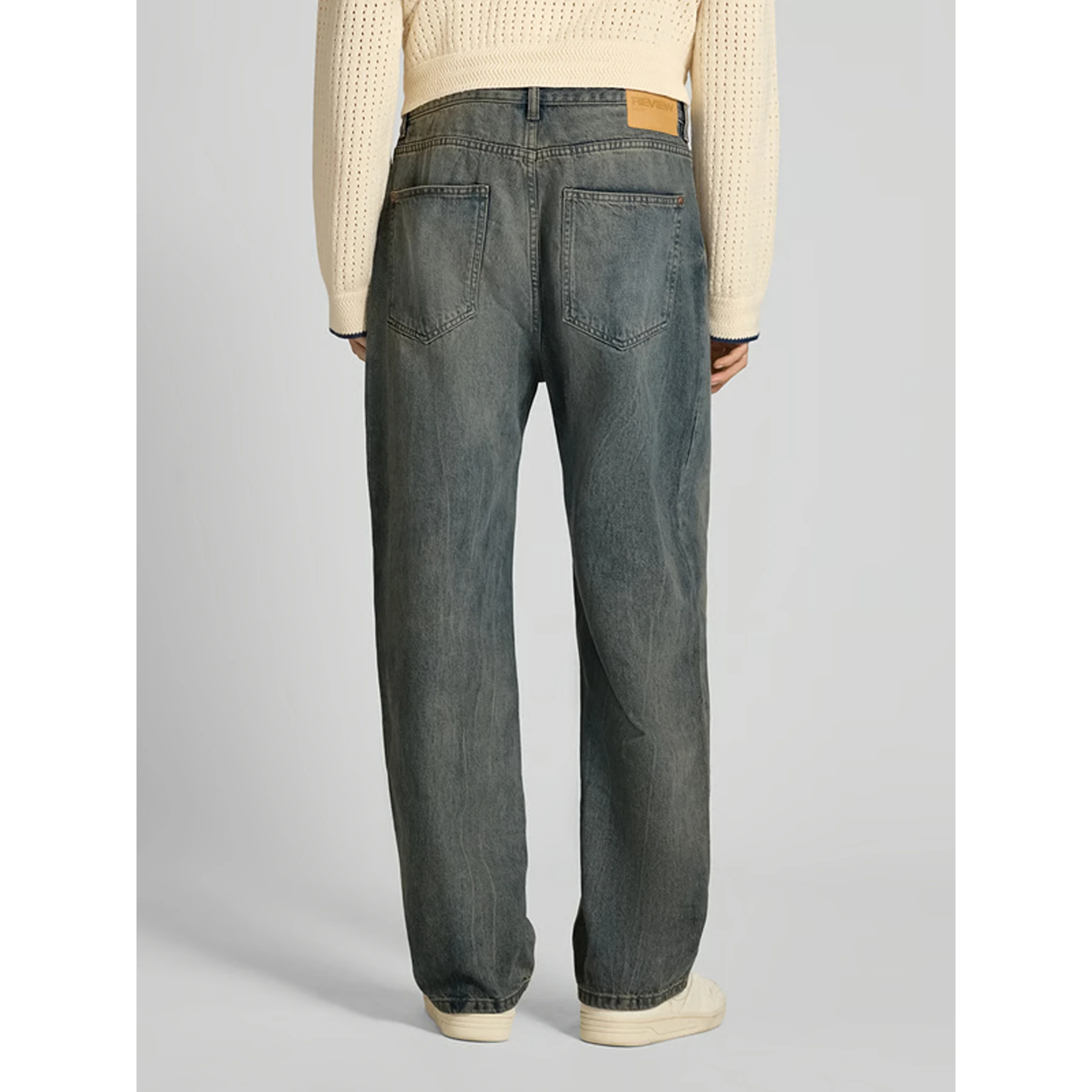 Vintage Blue Baggy Fit Jeans | Montivo Pakistan