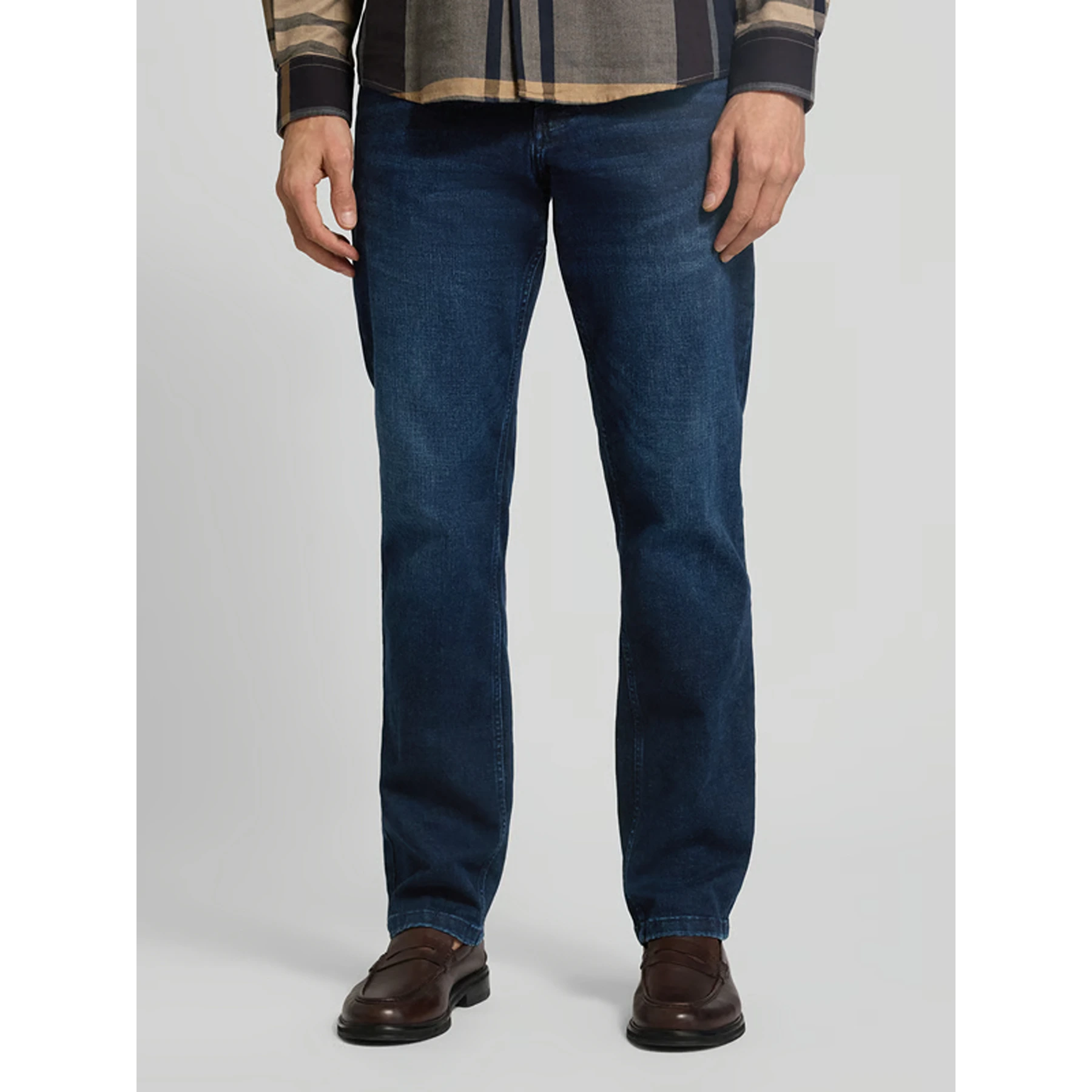 Dark Blue Regular Fit Jeans | Montivo Pakistan