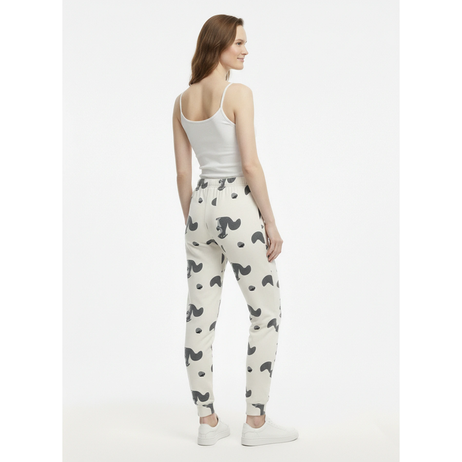 Grey Printed Jersey Nightwear Trousers | Montivo Pakistan