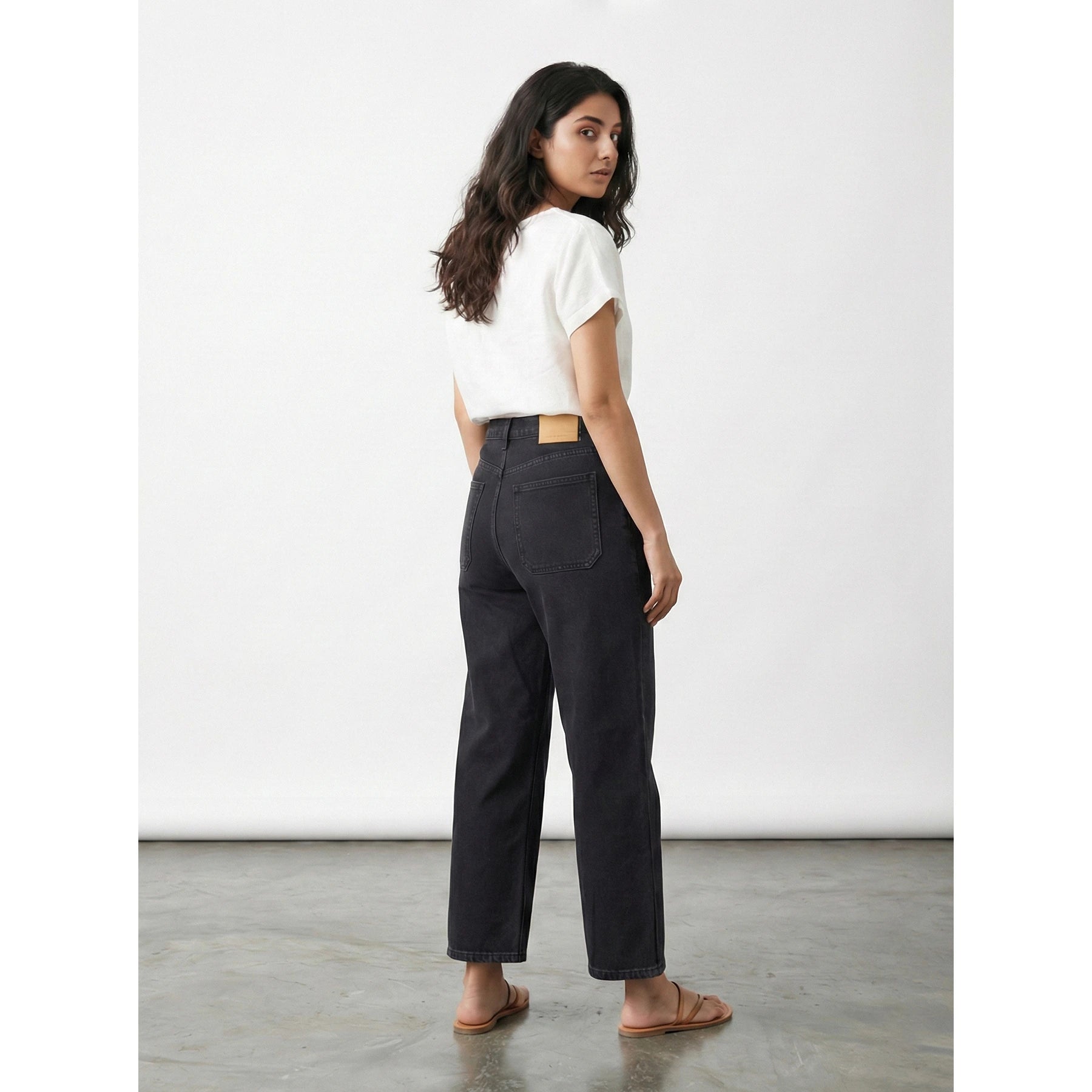 Black Wide Leg Jeans | Montivo Pakistan