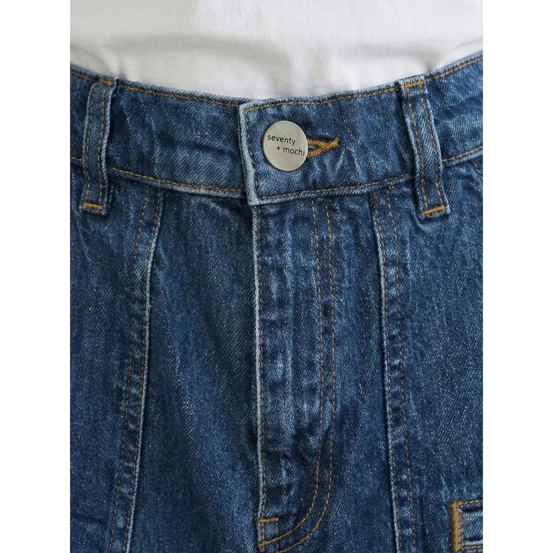 Blue Wide Leg Flare Jeans | Montivo Pakistan