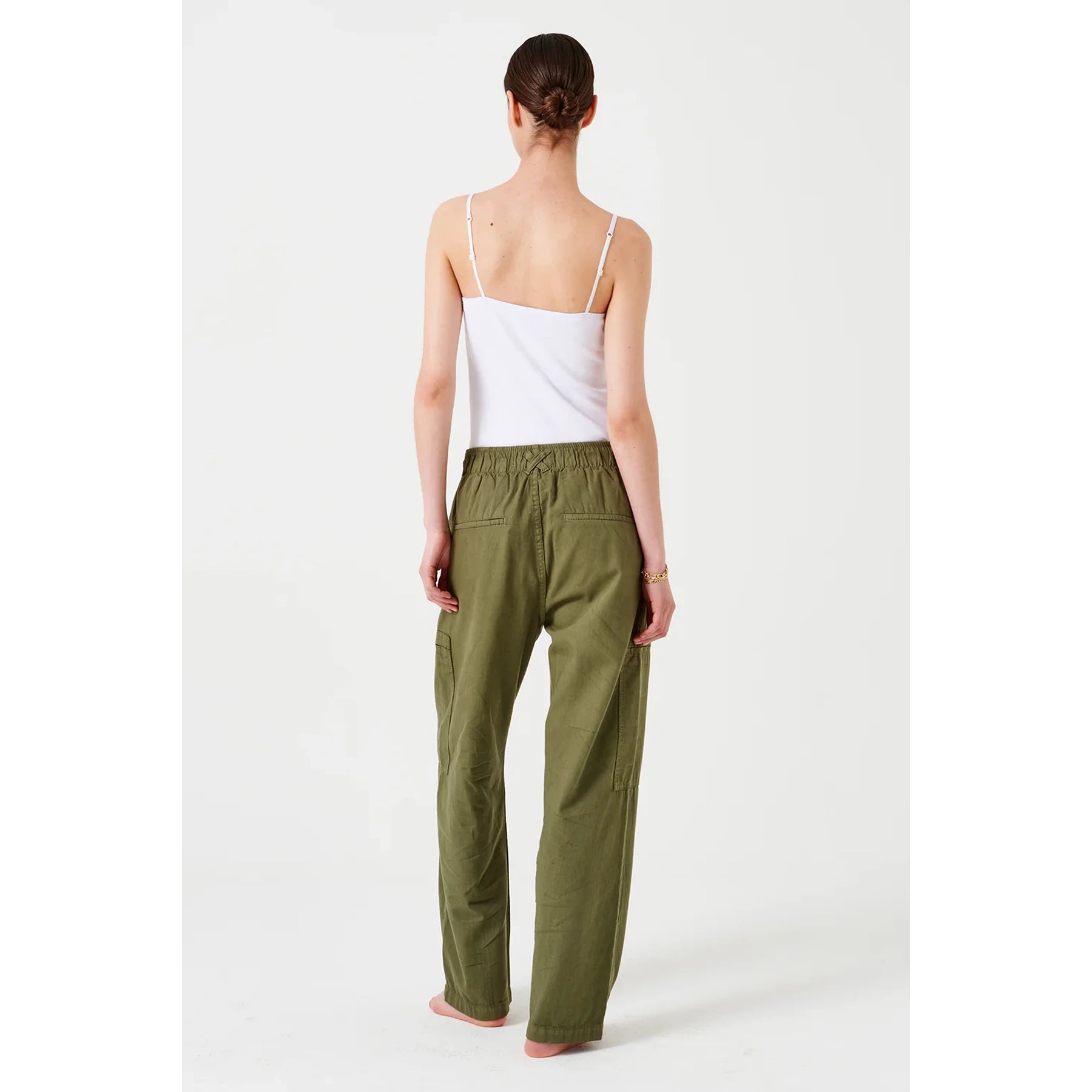Olive Lightweight Cargo Pants | Montivo Pakistan