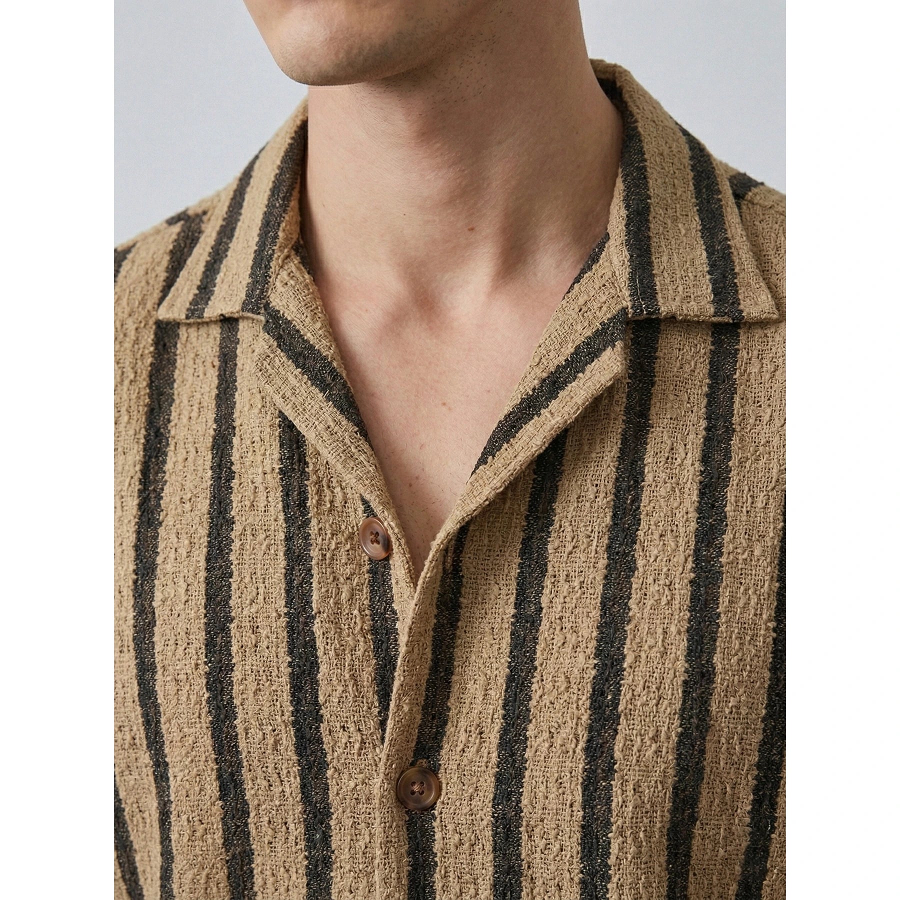 Sand Textured Cuban Shirt | Montivo Pakistan