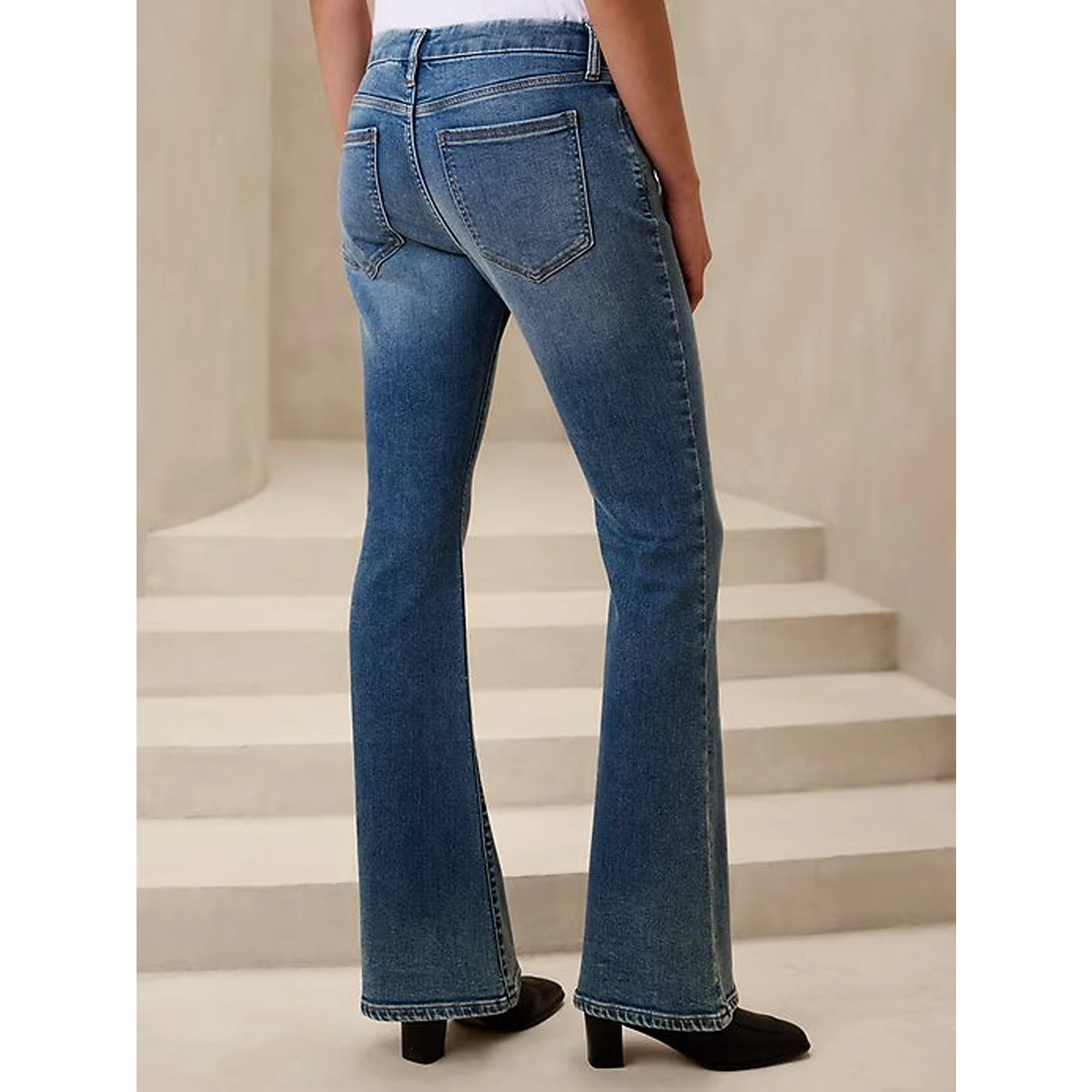 Low Rise Boot-Cut Jeans | Montivo Pakistan
