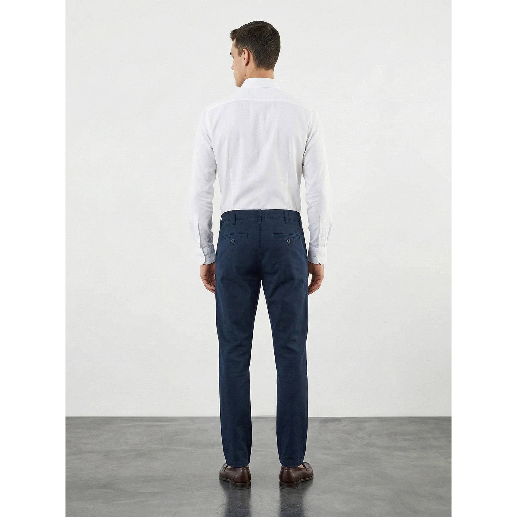 Navy Regular Fit Chinos | Montivo Pakistan