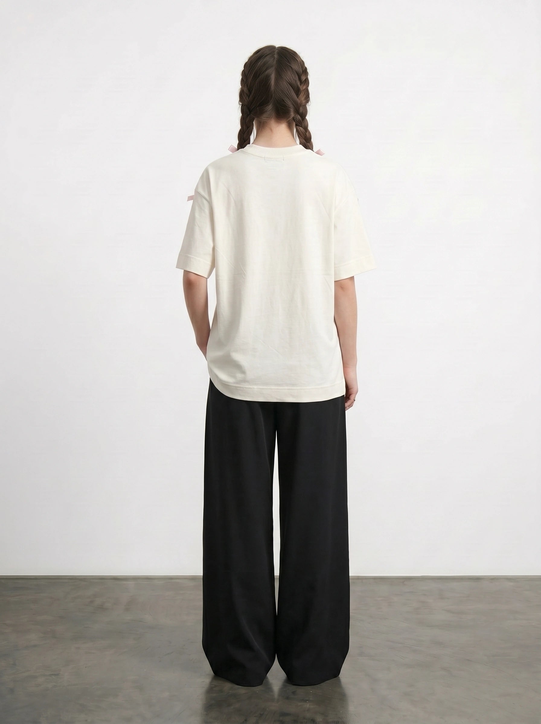 Ecru Pomodoro Oversized Graphic Printed Tshirt | Montivo Pakistan