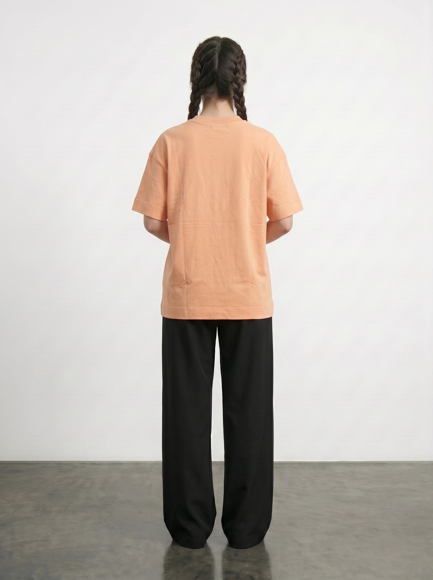 Peach Paradiso Oversized Graphic Printed Tshirt | Montivo Pakistan