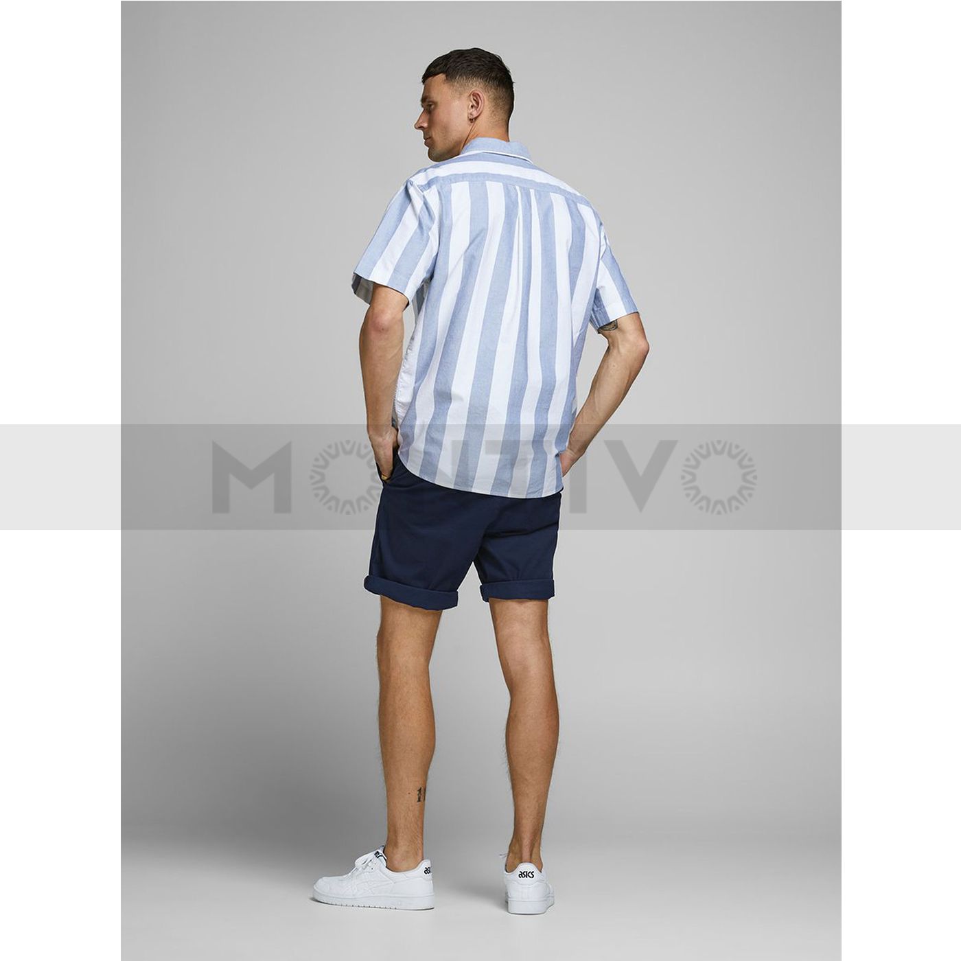 Jack & Jones Navy Chino Shorts | Montivo Pakistan