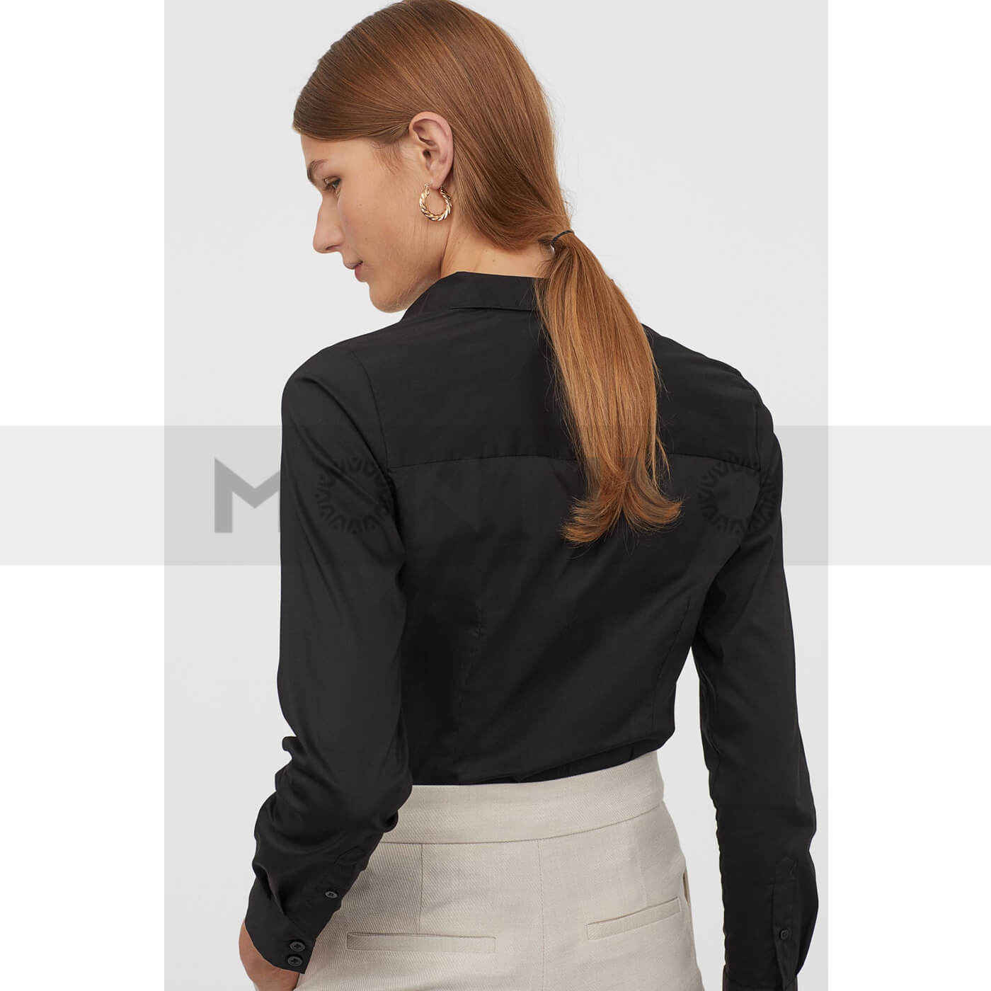 HM Black Women Shirt | Montivo Pakistan