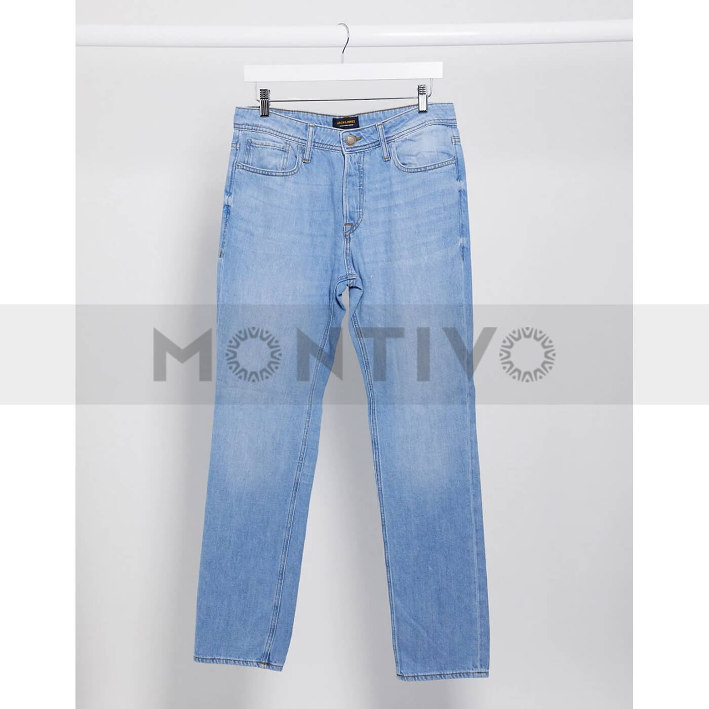 JJ Light Blue Slim Straight Jeans | Montivo Pakistan