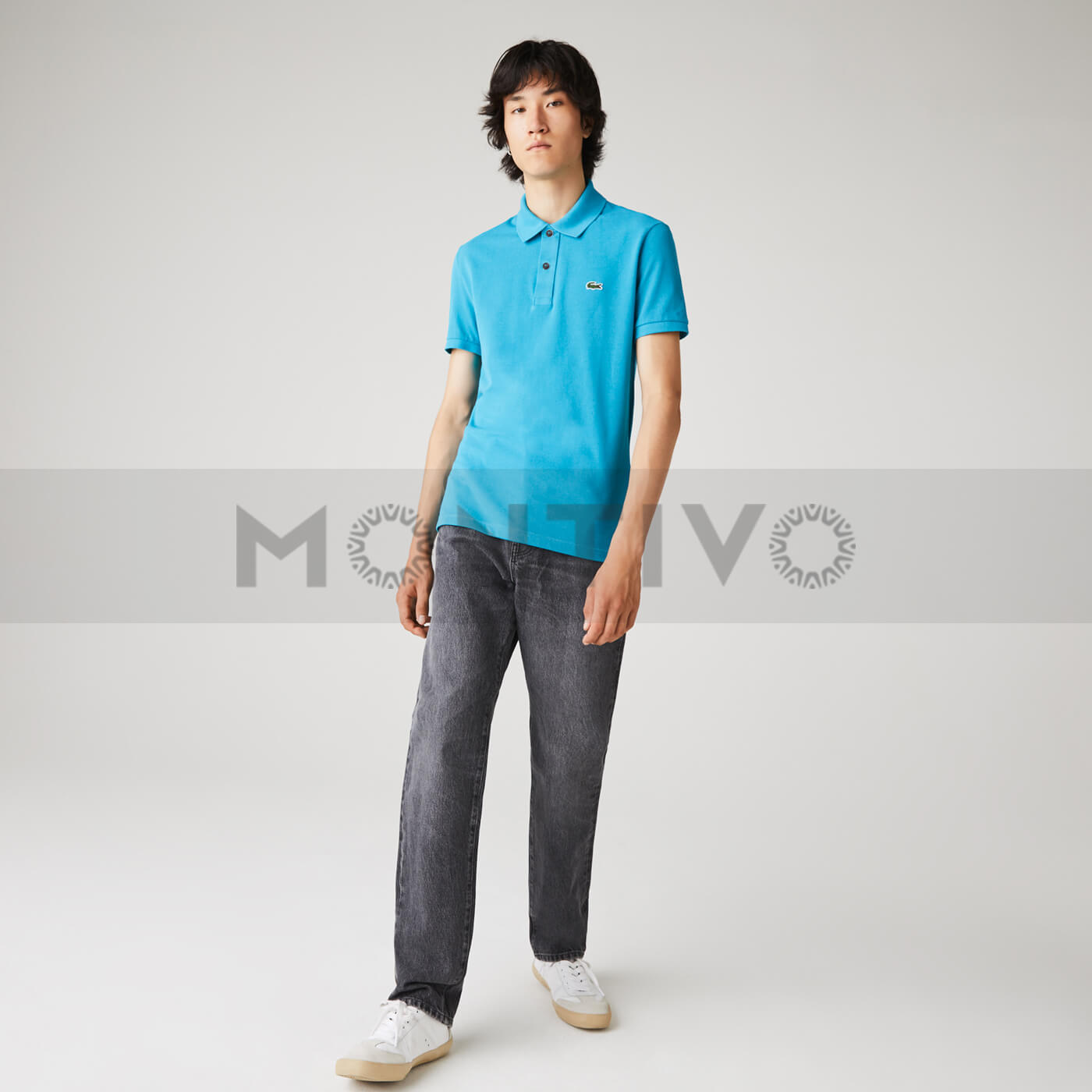 Lcste Light Blue Classic Fit Polo | Montivo Pakistan