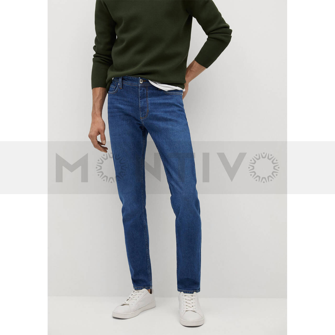 MNG Slim Fit Dark Jeans | Montivo Pakistan