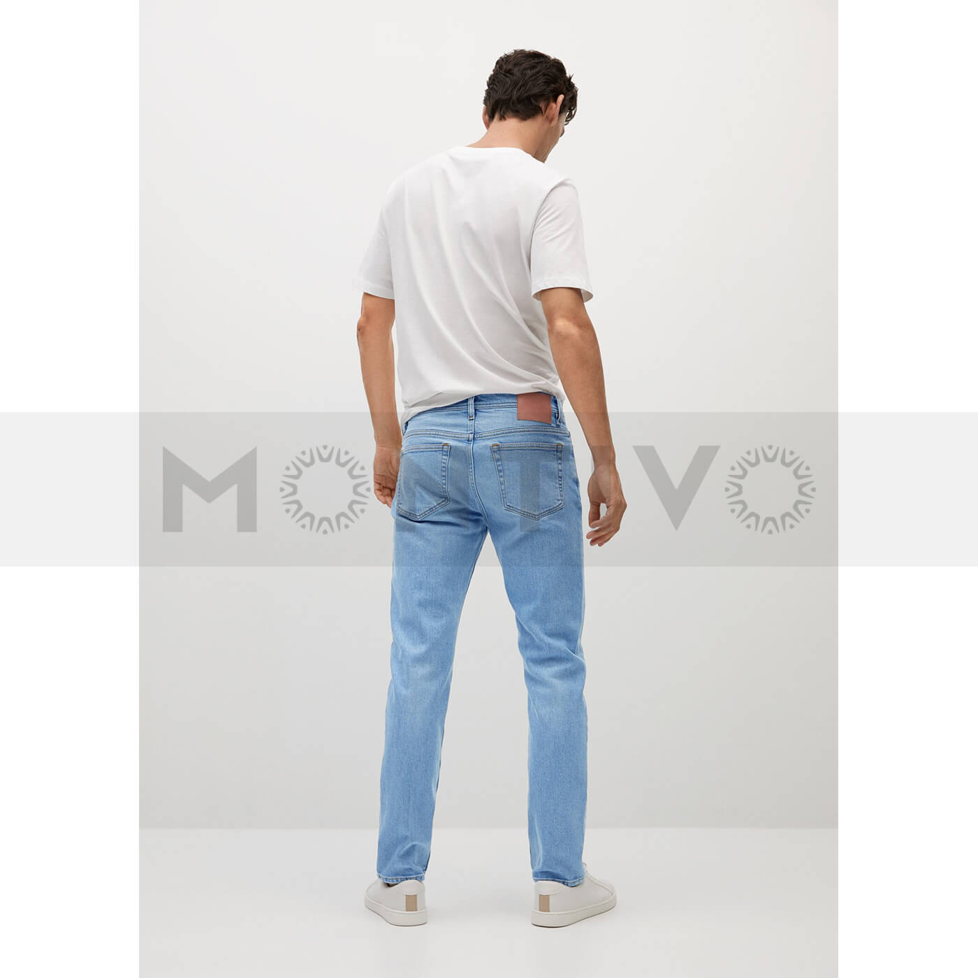 MNG Slim Fit Faded Light Wash Jeans | Montivo Pakistan