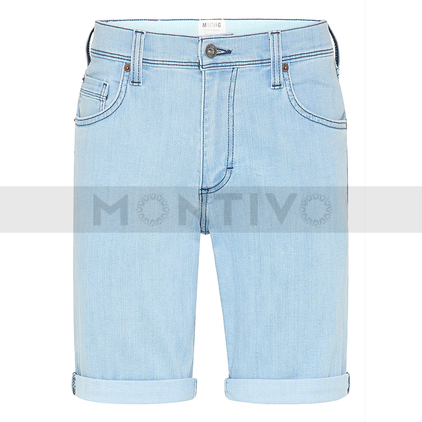 MSTNG Denim Light Blue Shorts | Montivo Pakistan