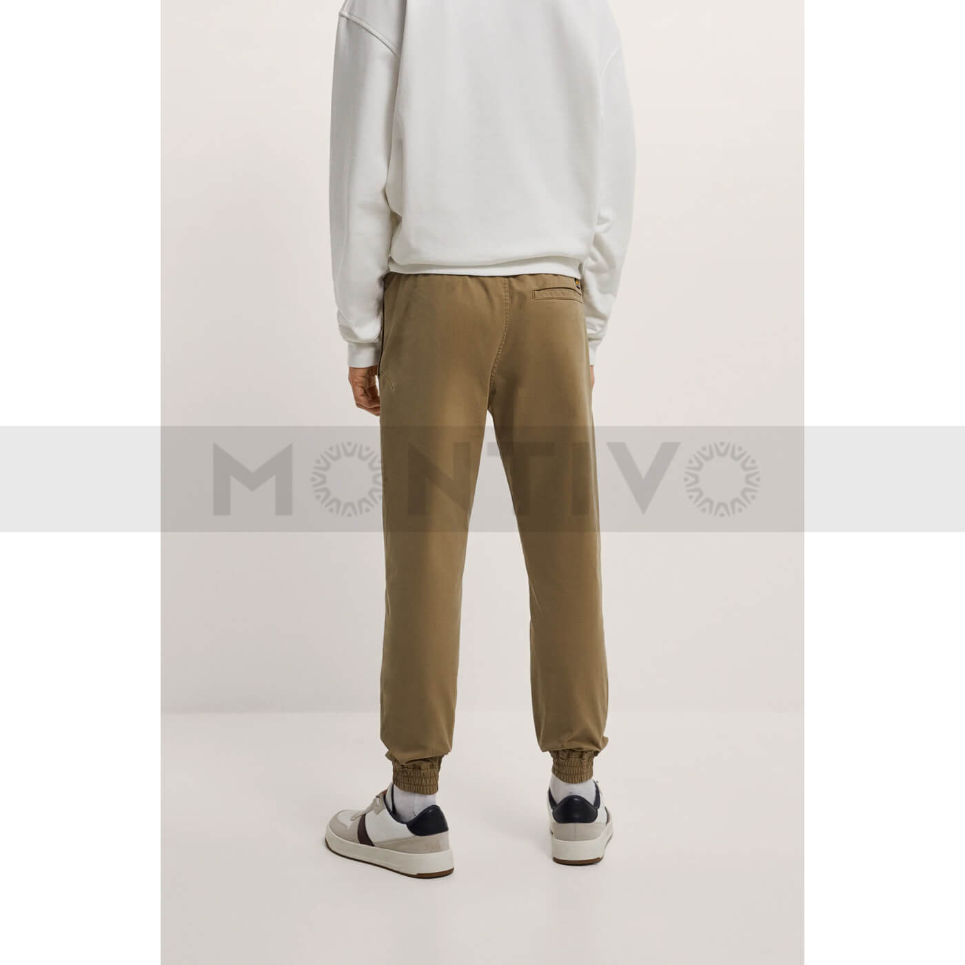 ZM Khaki Slim Fit Jogger Pants | Montivo Pakistan