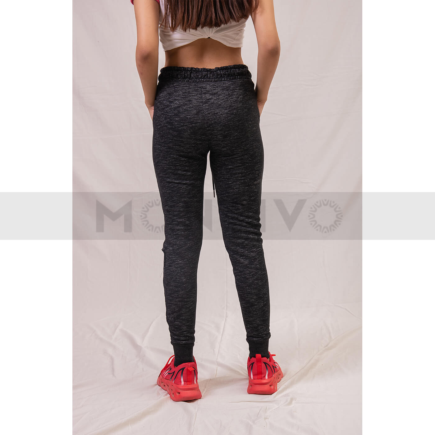 Charcoal Women Skinny Trouser | Montivo Pakistan