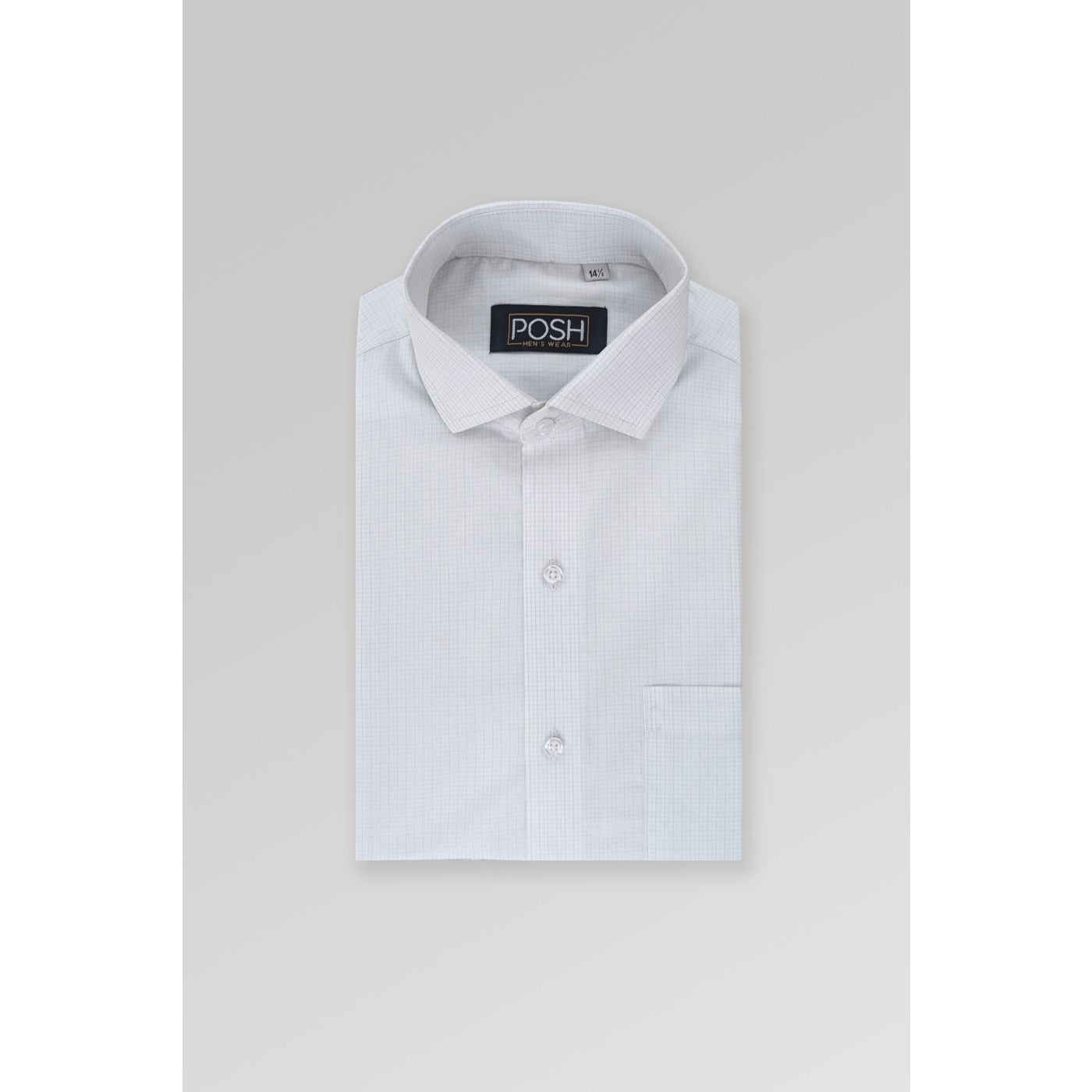 White Blue Lining Slim Fit Shirt | Montivo Pakistan