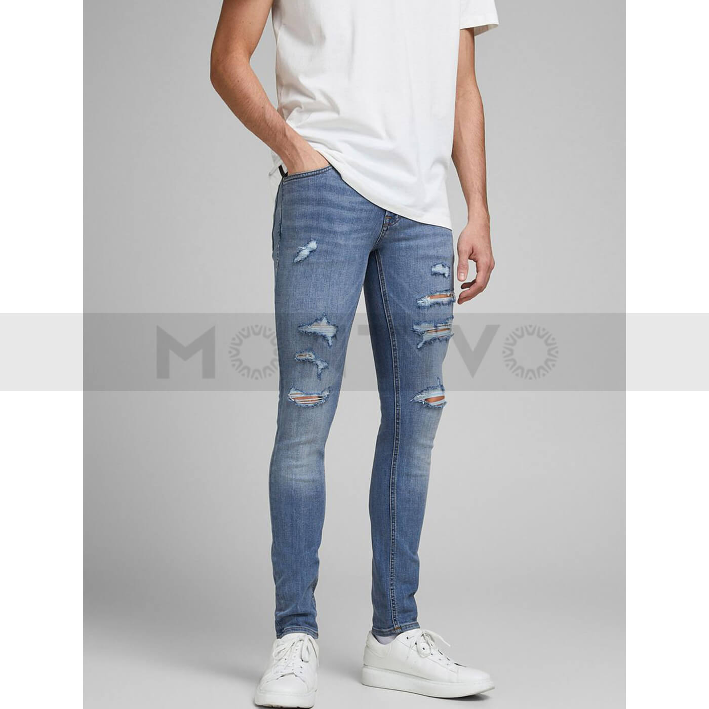 JJ Skinny Ripped Jeans | Montivo Pakistan