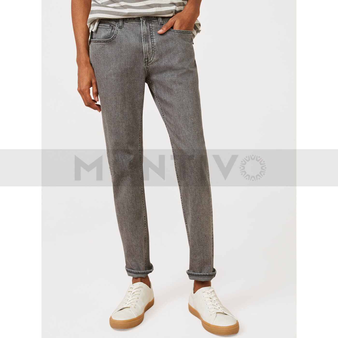 FA Grey Slim Fit Jeans | Montivo Pakistan