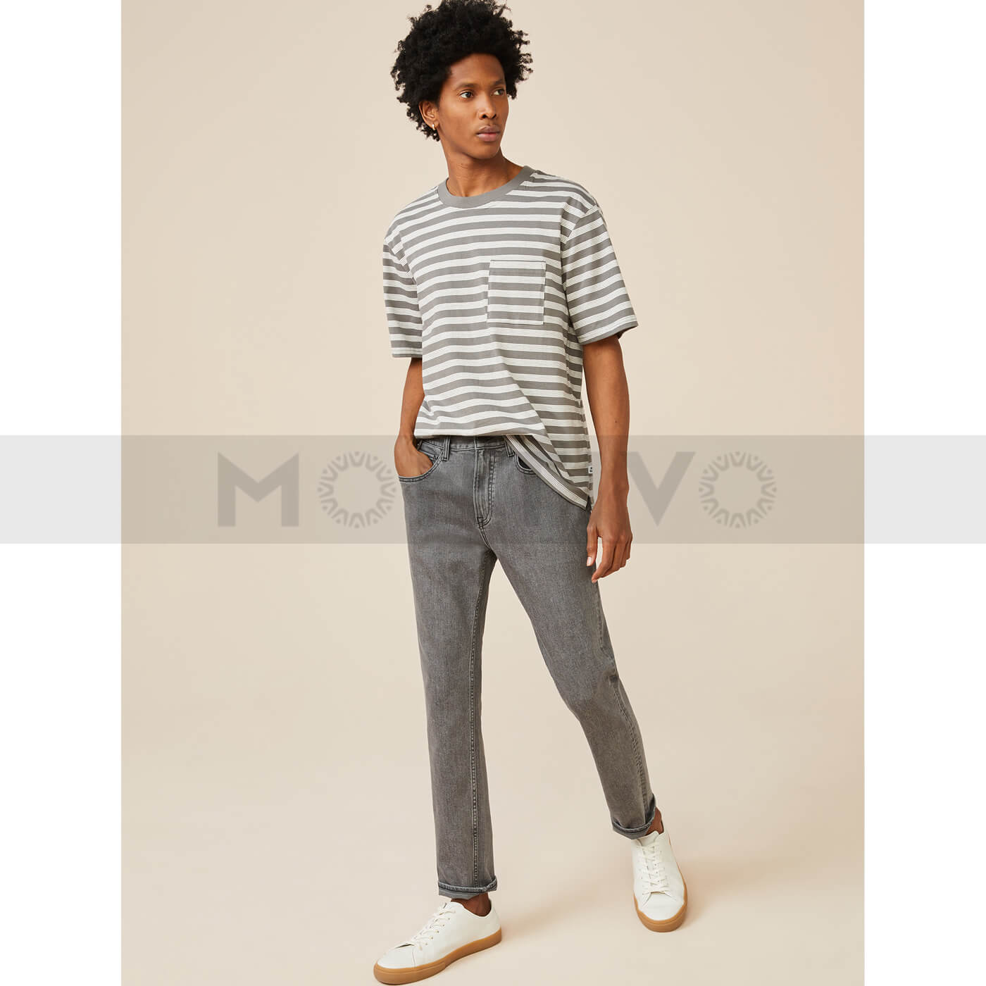 FA Grey Slim Fit Jeans | Montivo Pakistan
