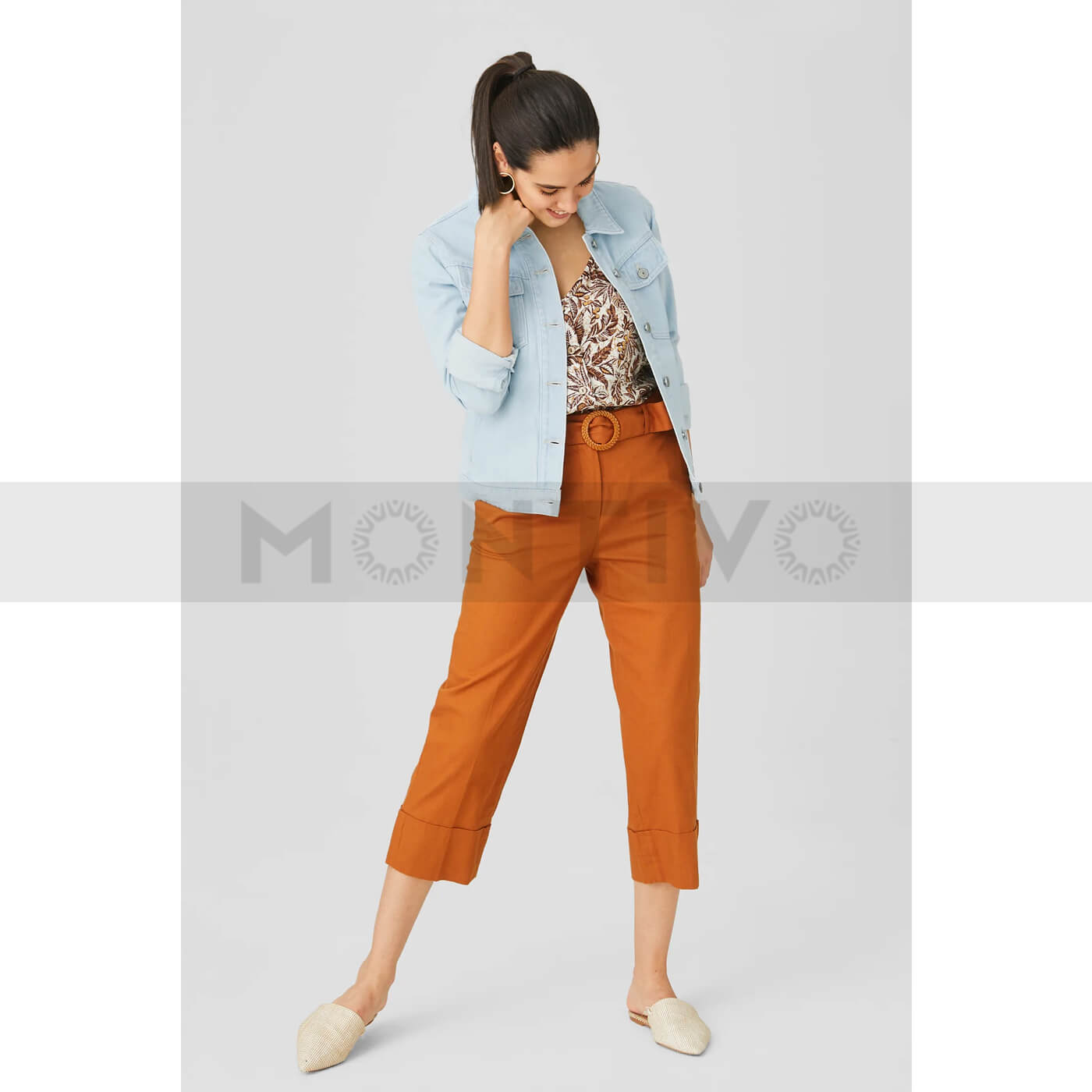 CA Light Blue Denim Jacket | Montivo Pakistan
