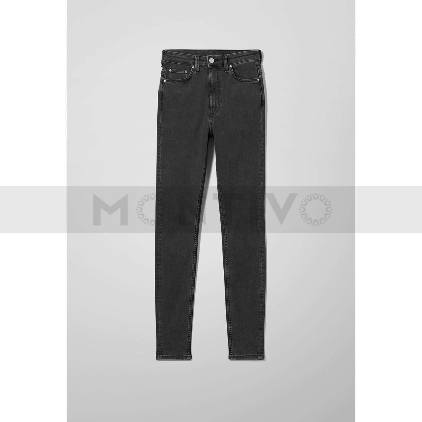 Weekday Extra High Skinny Charcoal Jeans | Montivo Pakistan