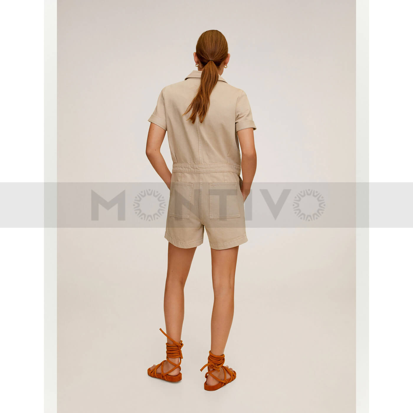 MNG Marta Short Denim Dress | Montivo Pakistan