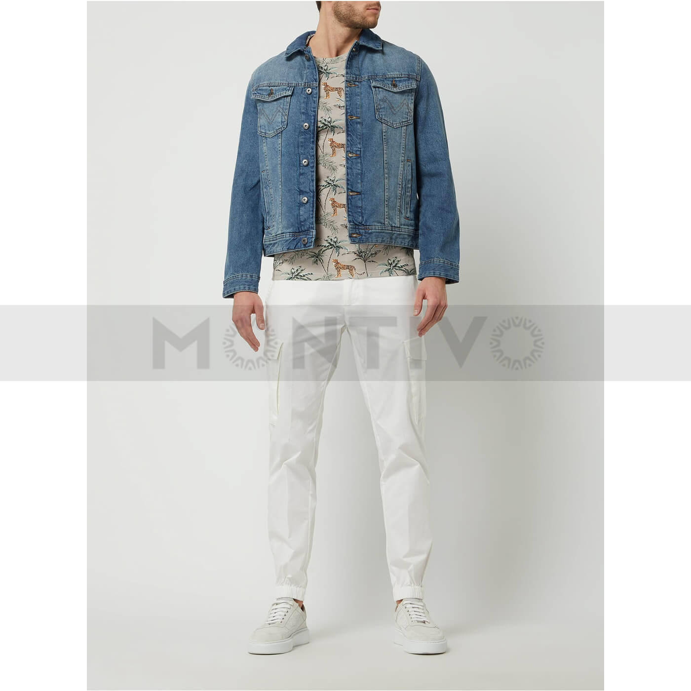 Mcneal Blue Denim Jacket | Montivo Pakistan