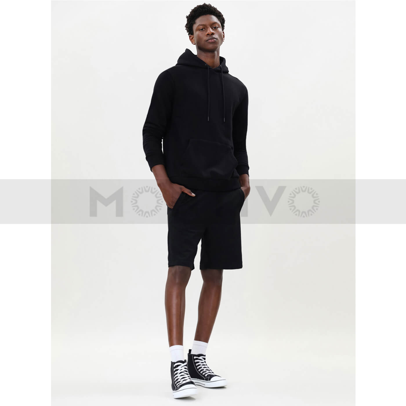 LFT Black Basic Hoodie | Montivo Pakistan