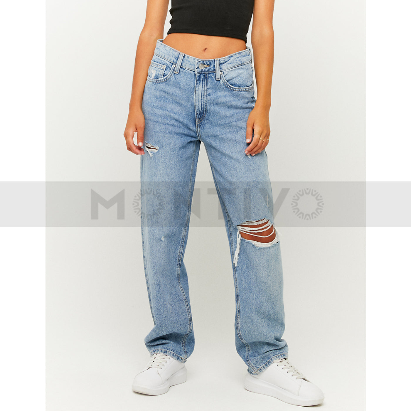 TW High Waist Straight Jeans | Montivo Pakistan