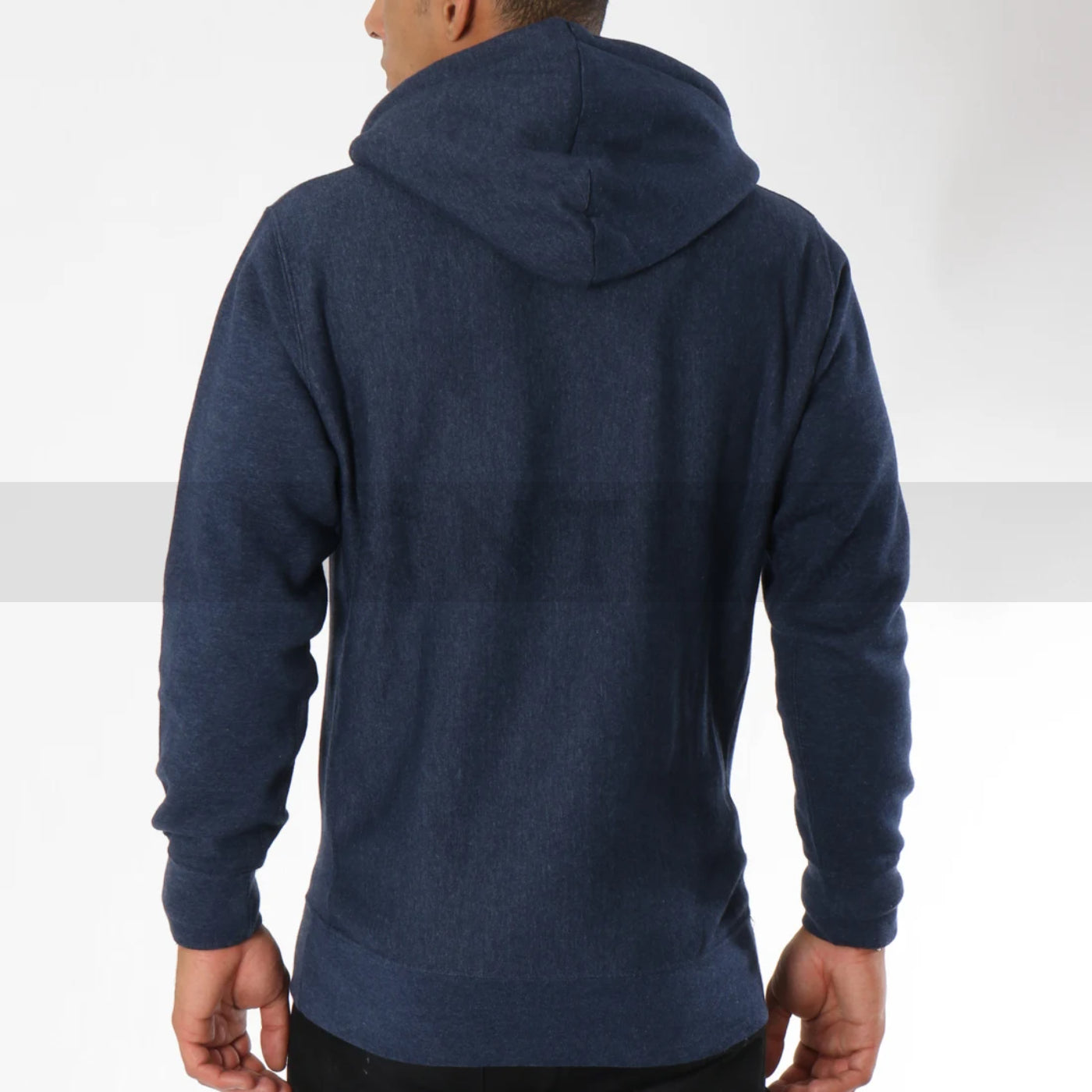 Celio Indigo Blue Melange Hoodie | Montivo Pakistan