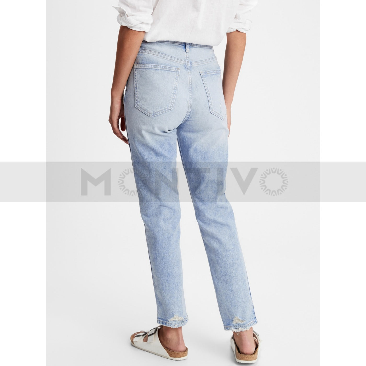GP Blue High Rise Cigratte Jeans | Montivo Pakistan