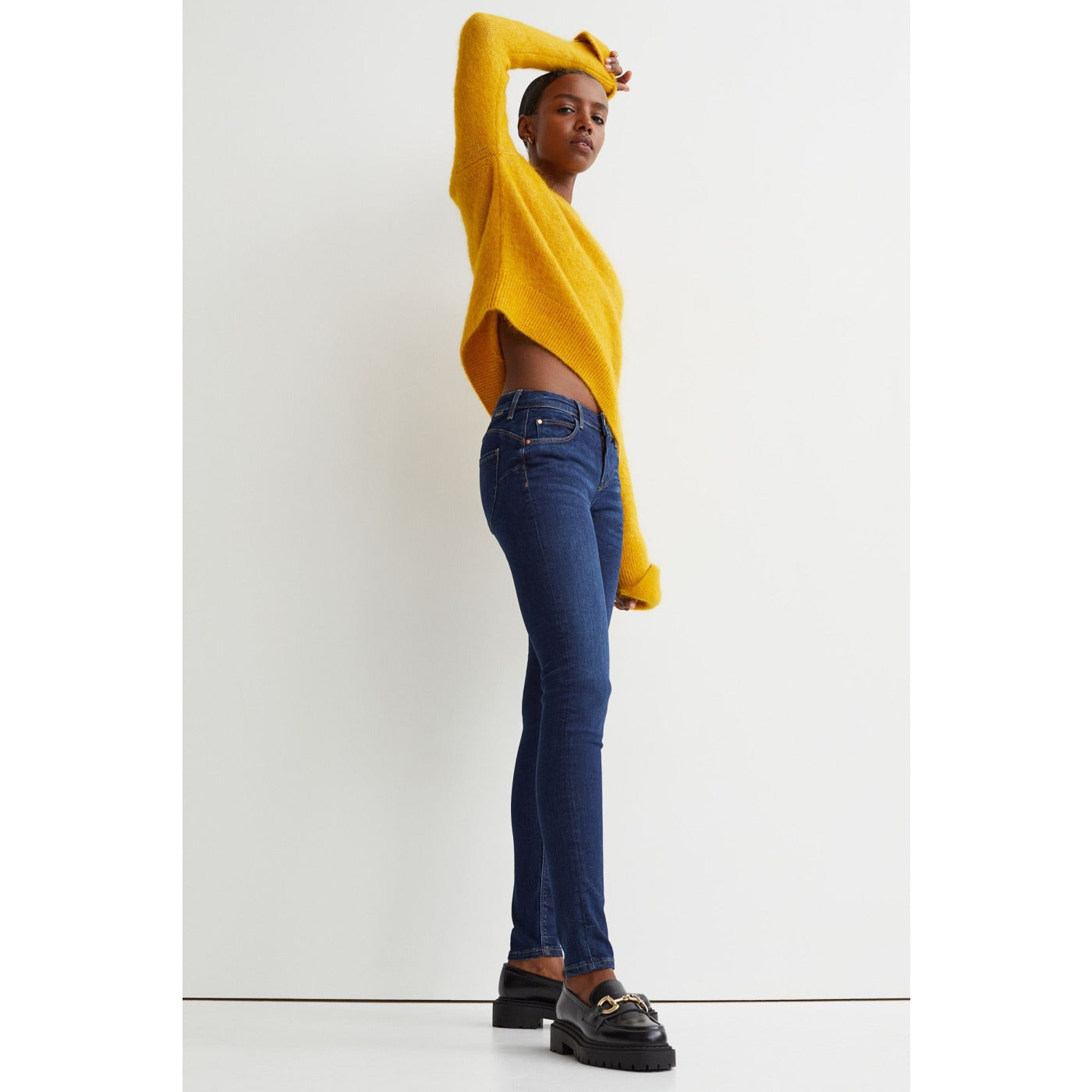 HM Blue Pushup Jeans | Montivo Pakistan