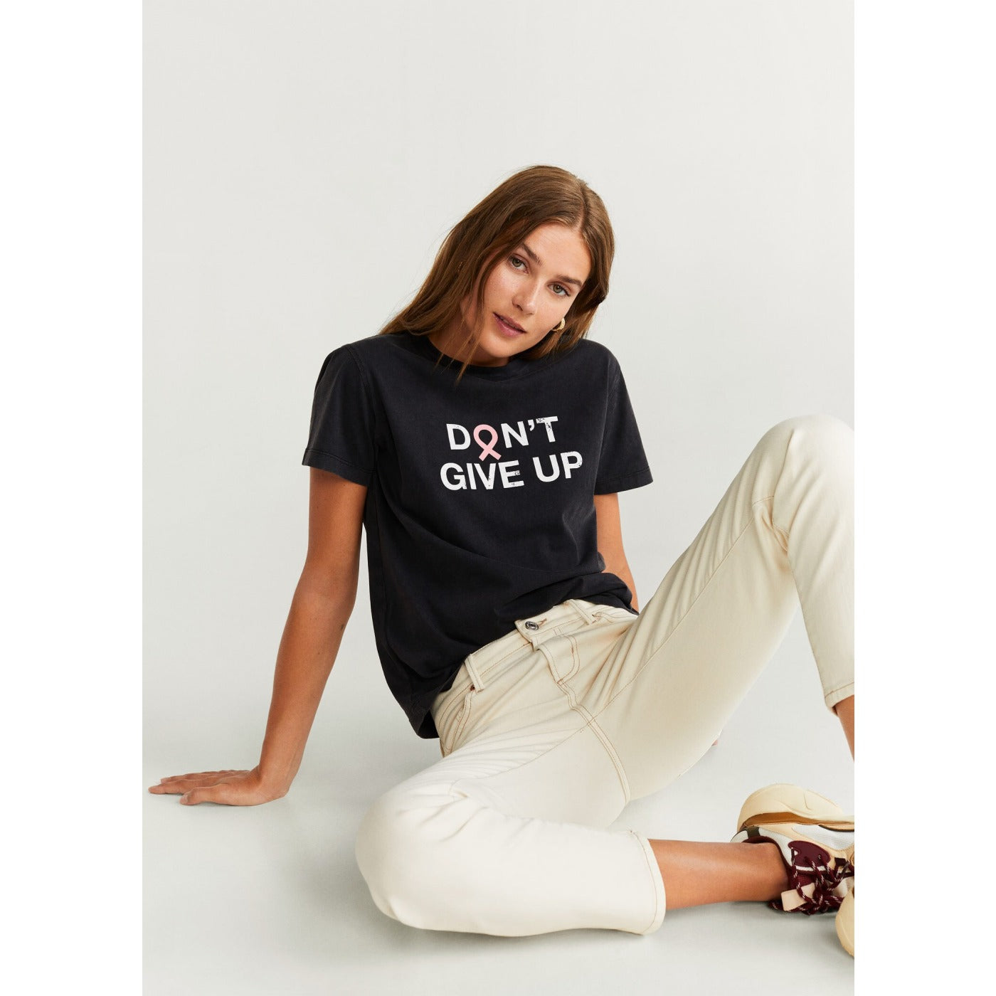 MNG Black Printed Tshirt | Montivo Pakistan